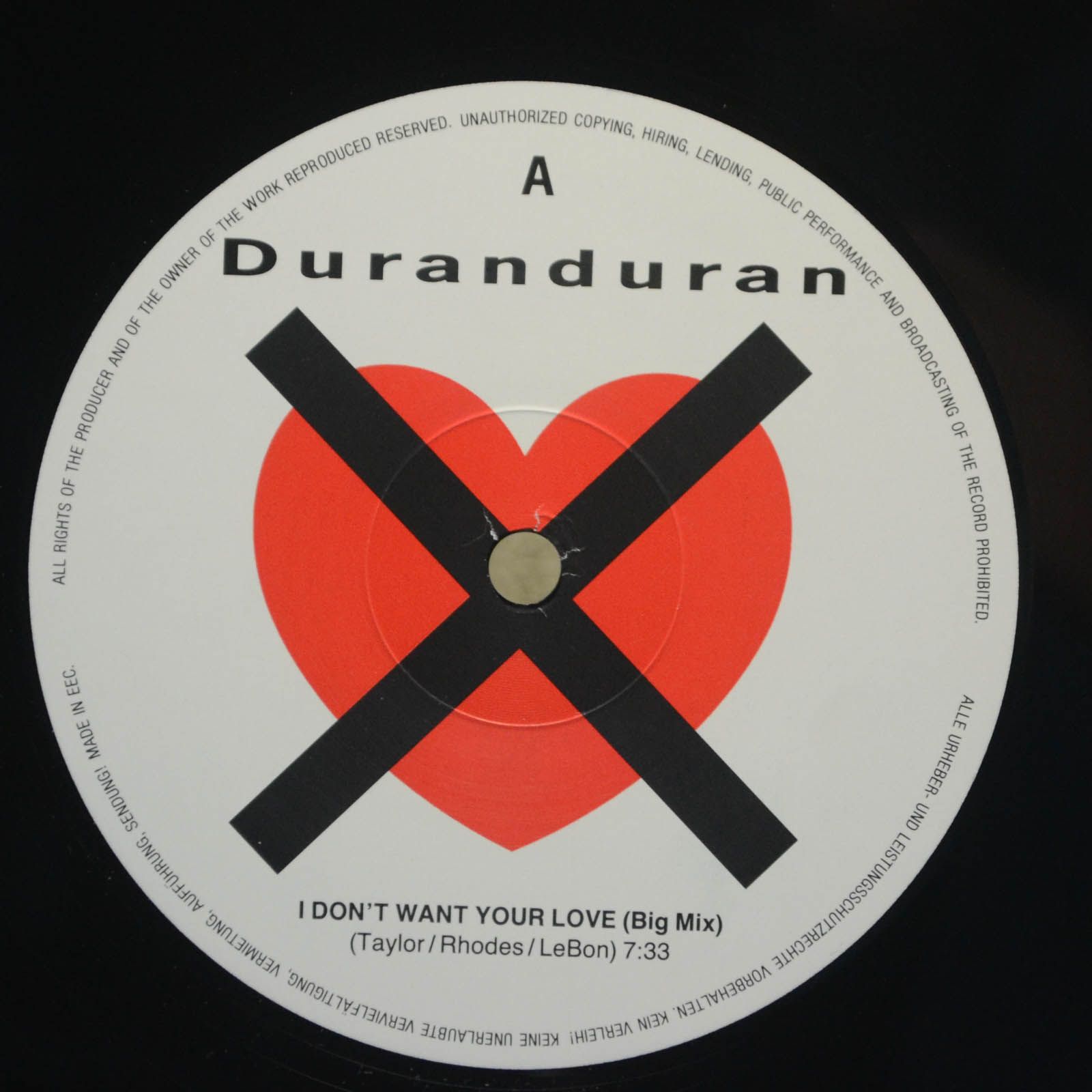 Duranduran — I Don't Want Your Love, 1988