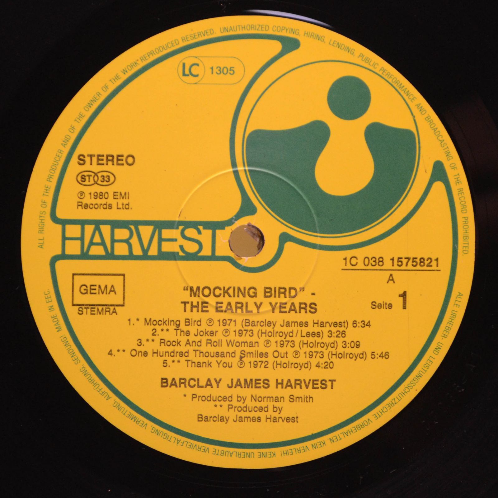 Barclay James Harvest — Mocking Bird (The Early Years), 1980