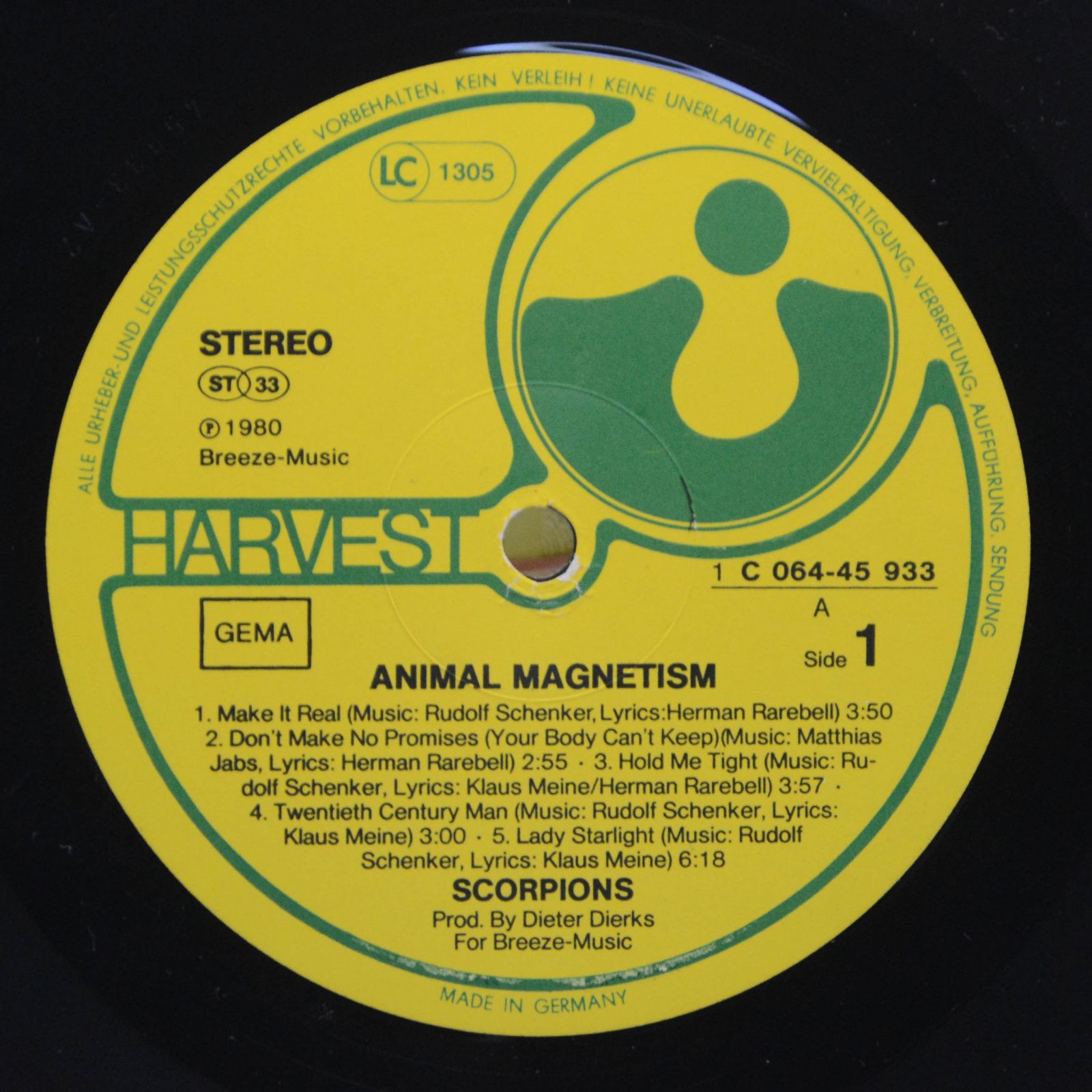 Scorpions — Animal Magnetism, 1980