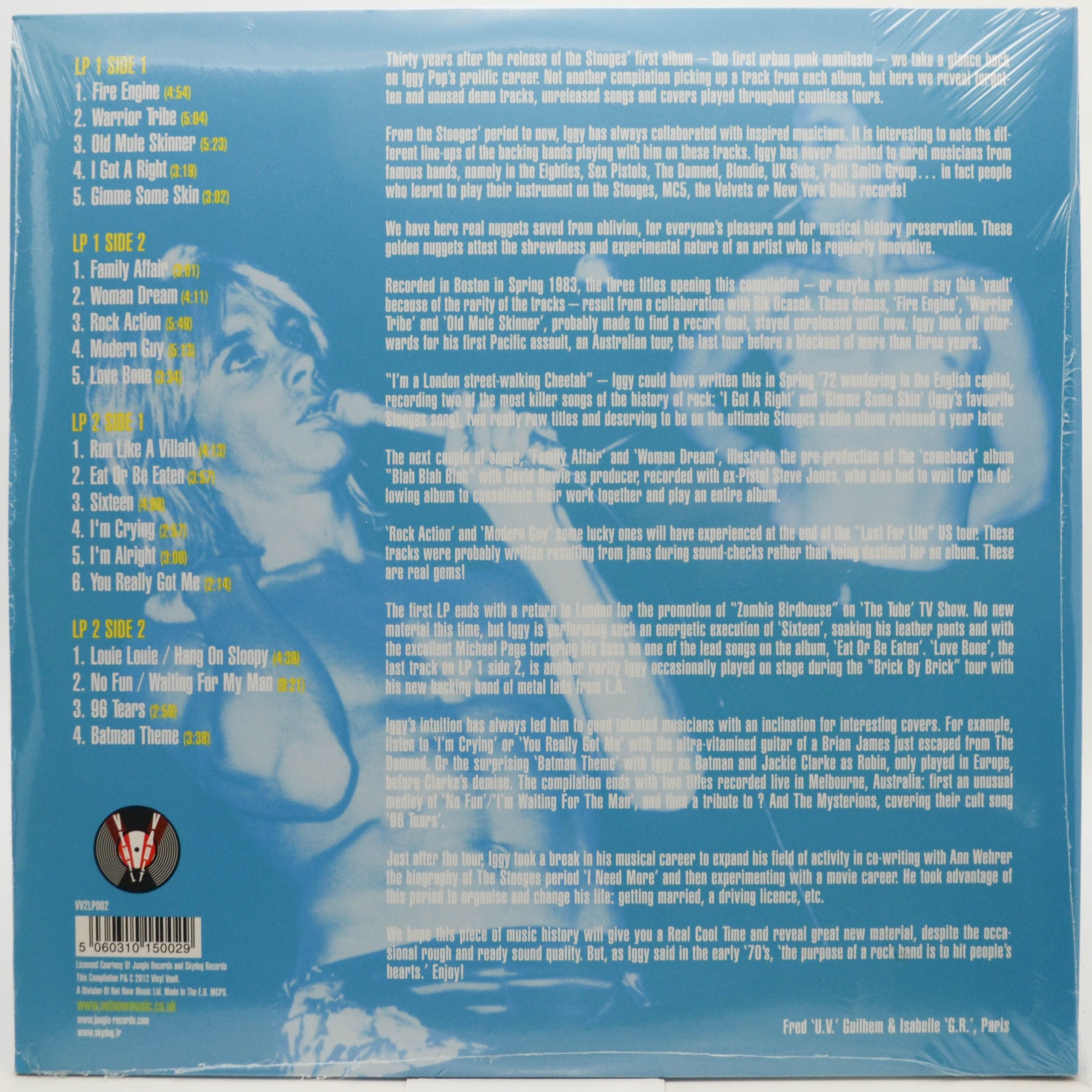 Iggy Pop — Rock Action "20 Iggy Nuggets" (2LP, UK), 1999