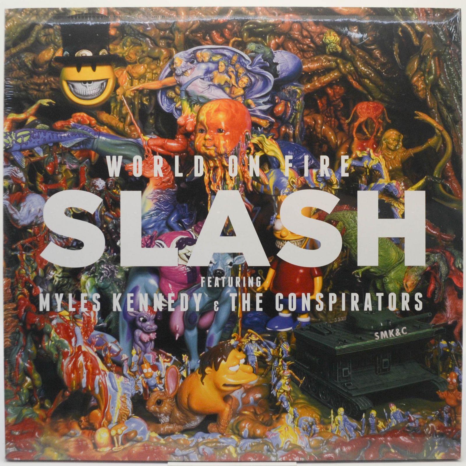 Slash feat. Myles Kennedy and The Conspirators — World On Fire (2LP), 2014