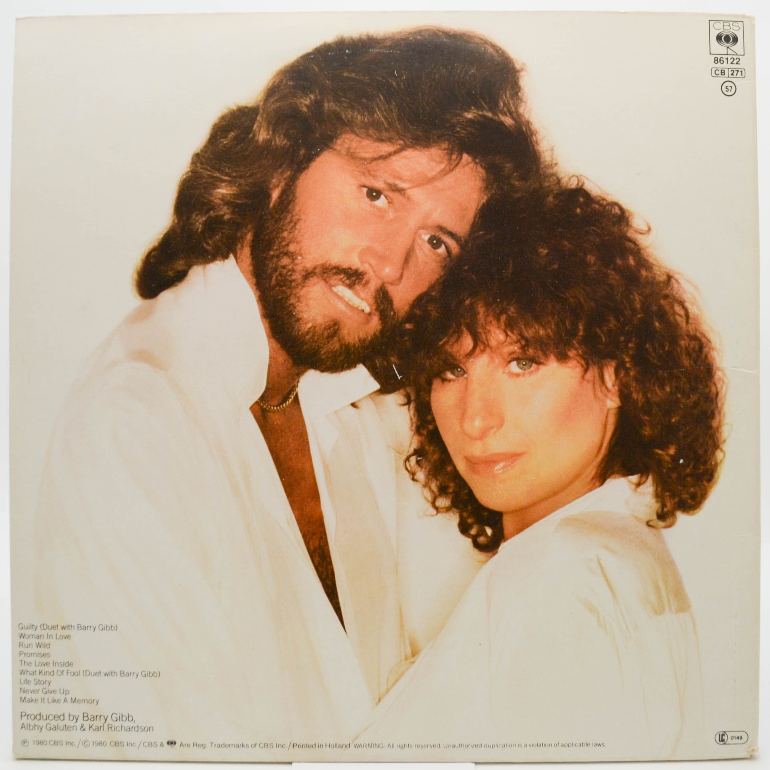 Streisand — Guilty, 1980