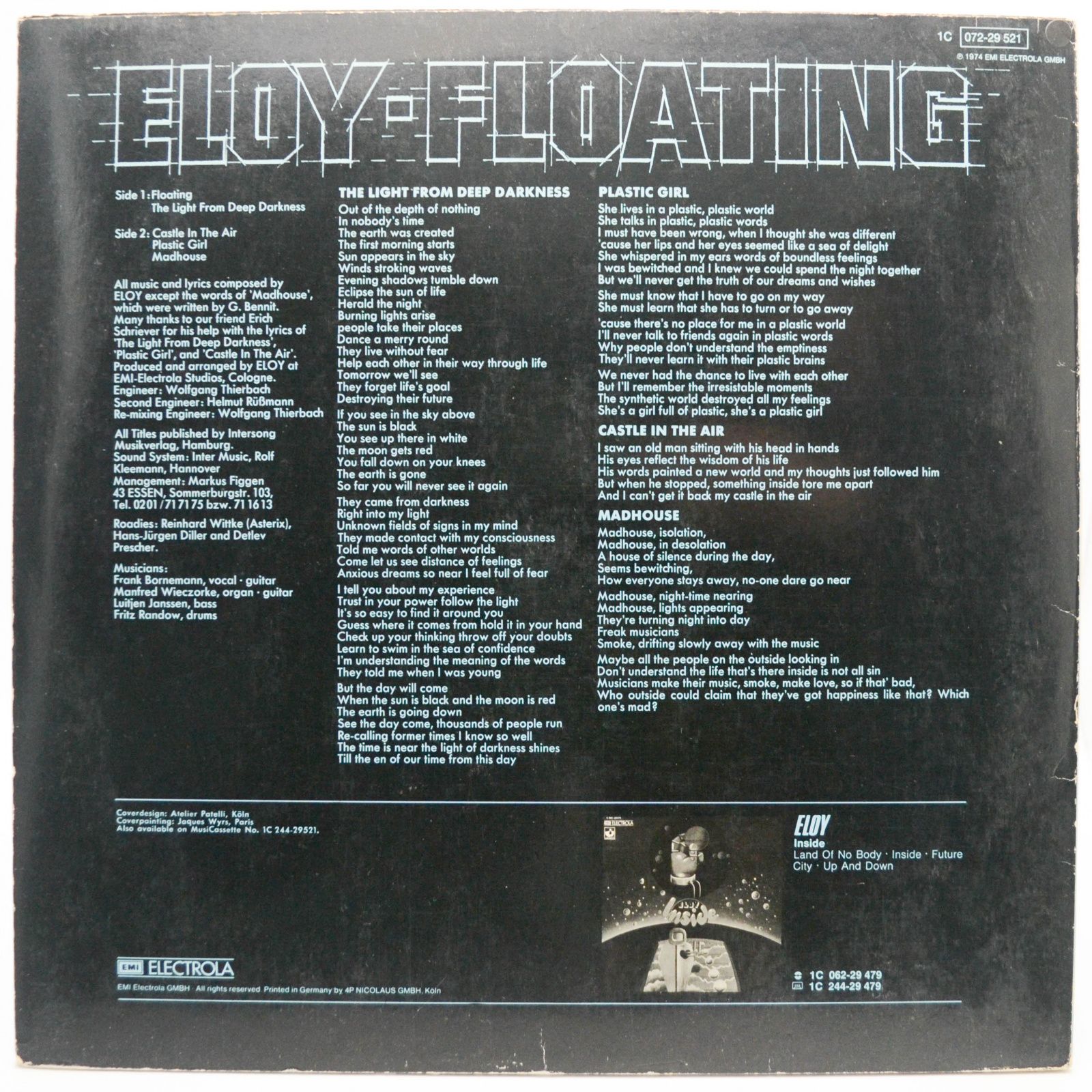 Eloy — Floating, 1974