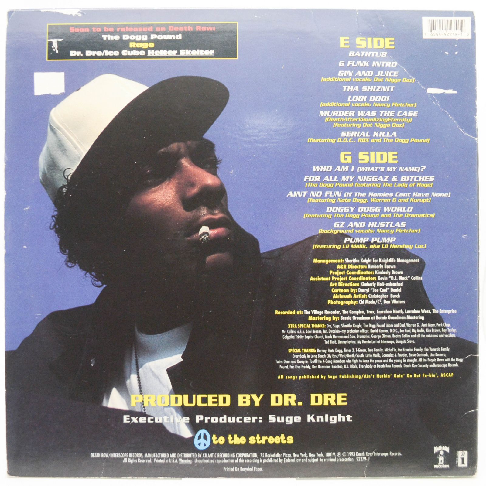 Snoop Doggy Dogg — Doggystyle (USA), 1993