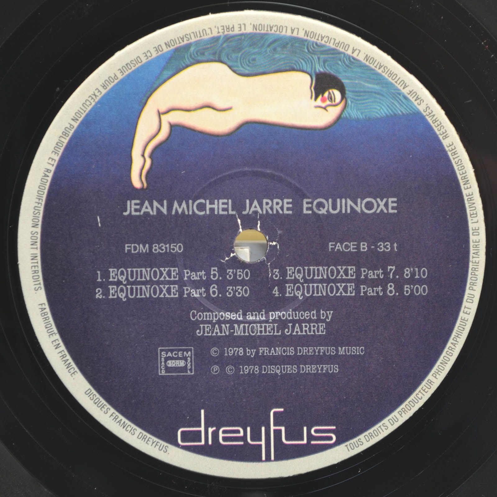Jean Michel Jarre — Equinoxe (France), 1978