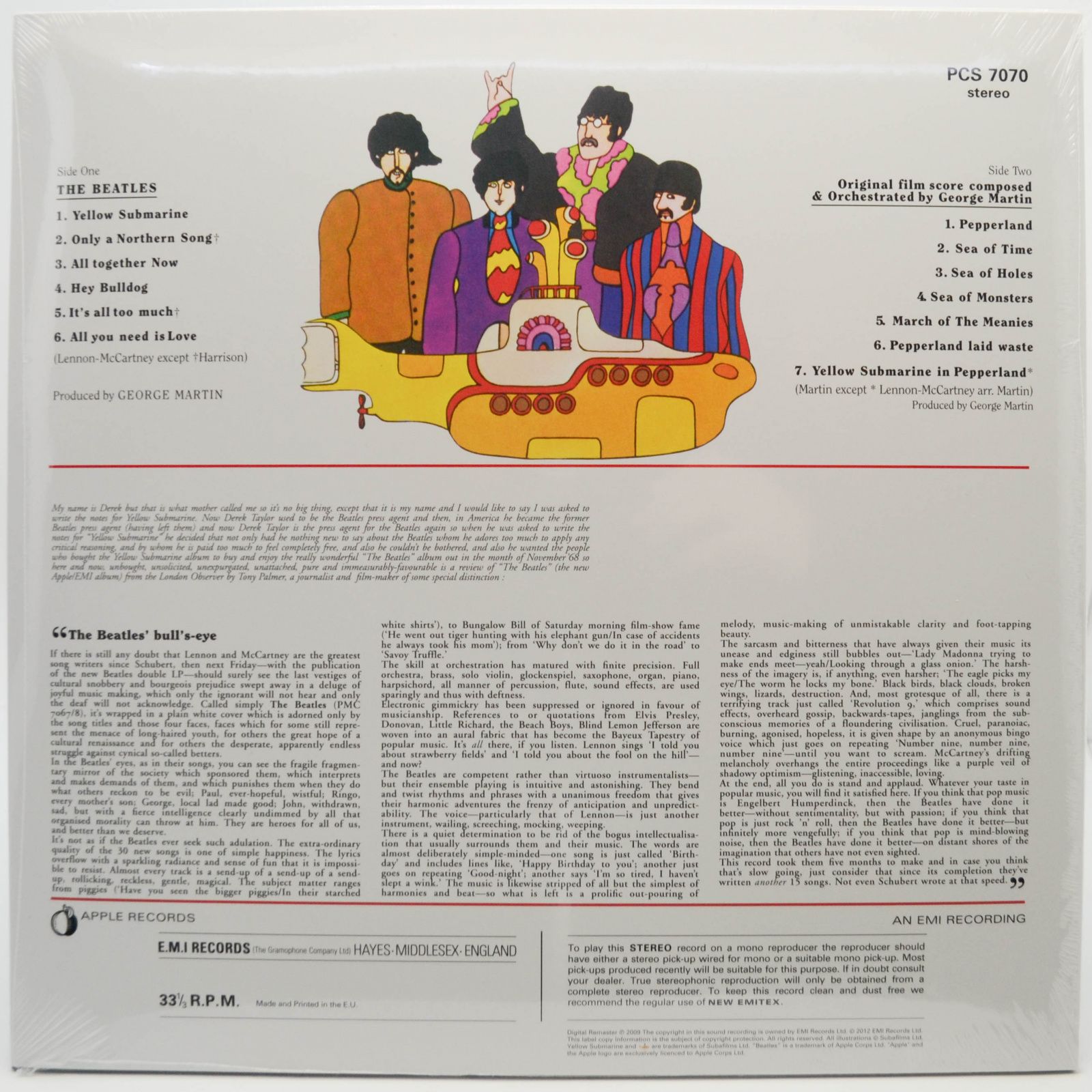 Beatles — Yellow Submarine, 1969
