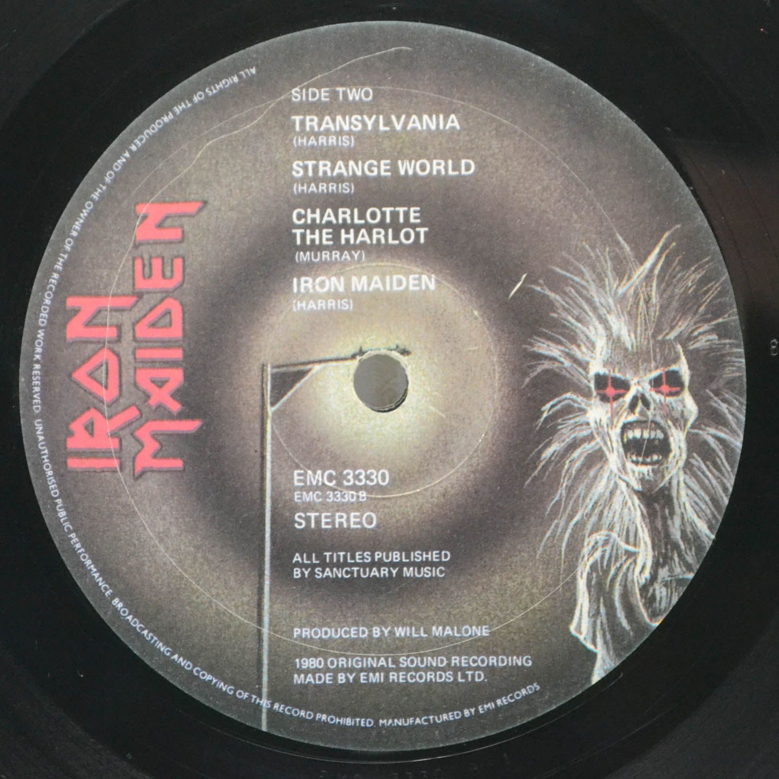 Iron Maiden — Iron Maiden (1-st, UK), 1980