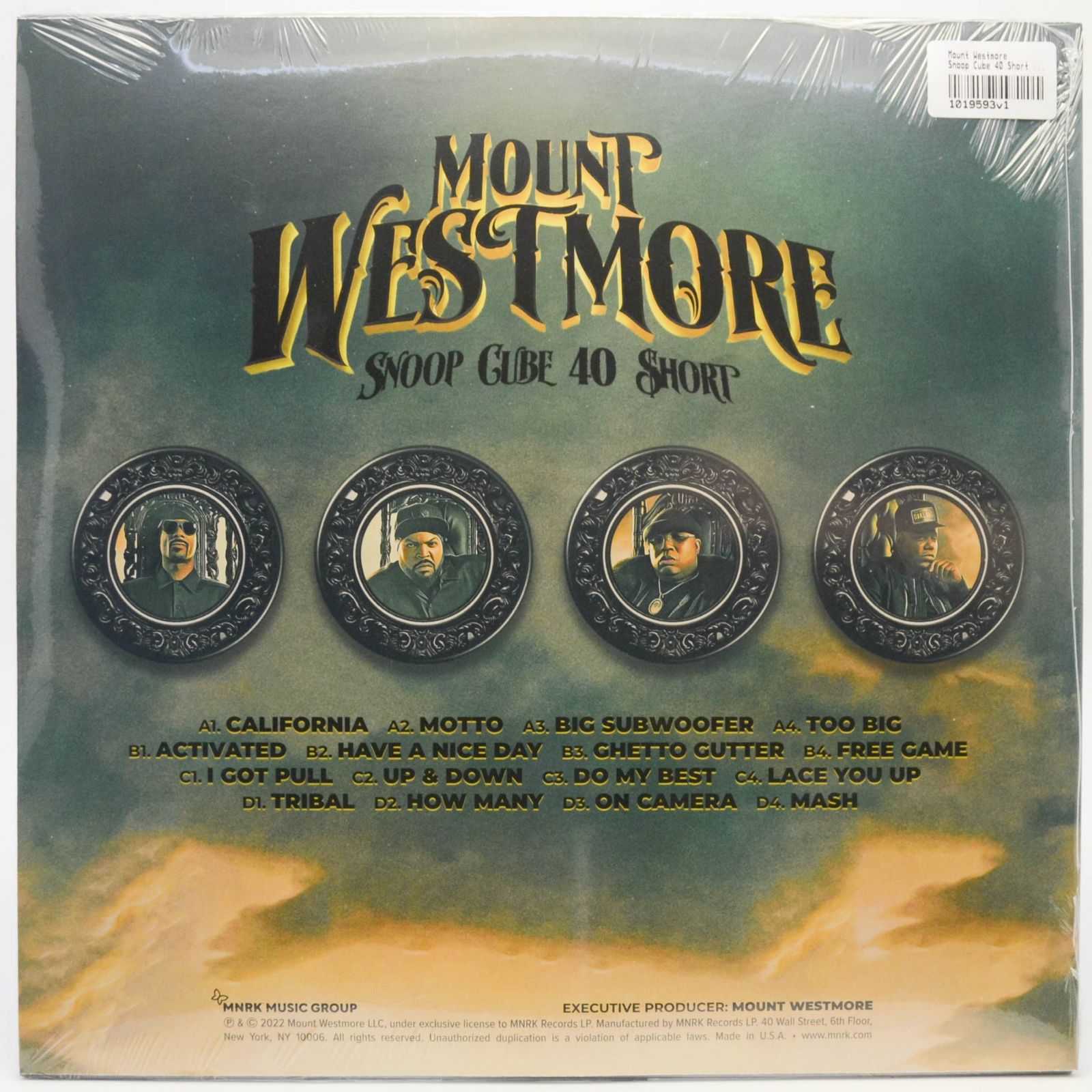 Mount Westmore — Snoop Cube 40 $hort (2LP, USA), 2023