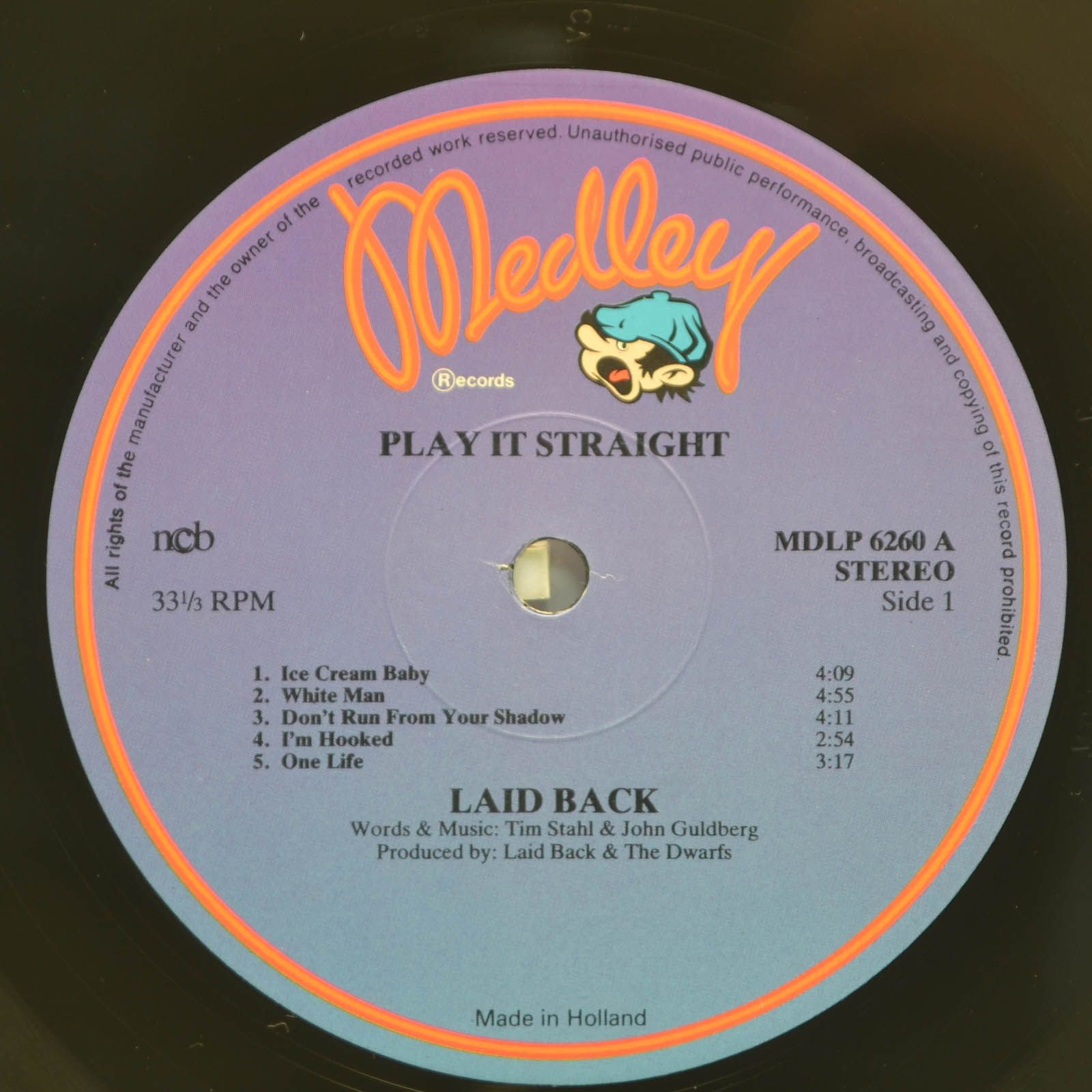 Laid Back — Play It Straight, 1985