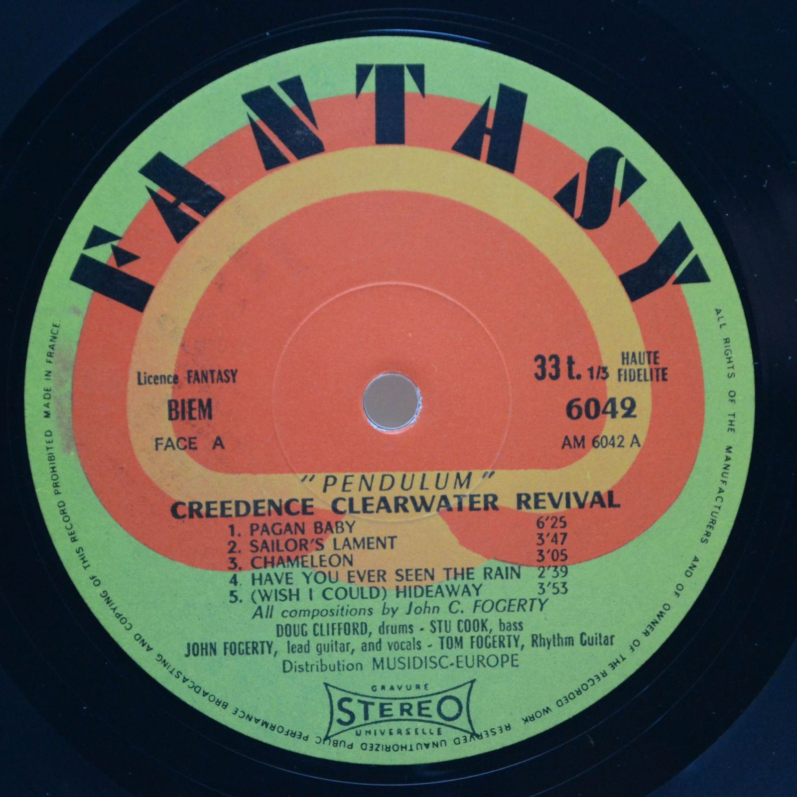 Creedence Clearwater Revival — Pendulum, 1970
