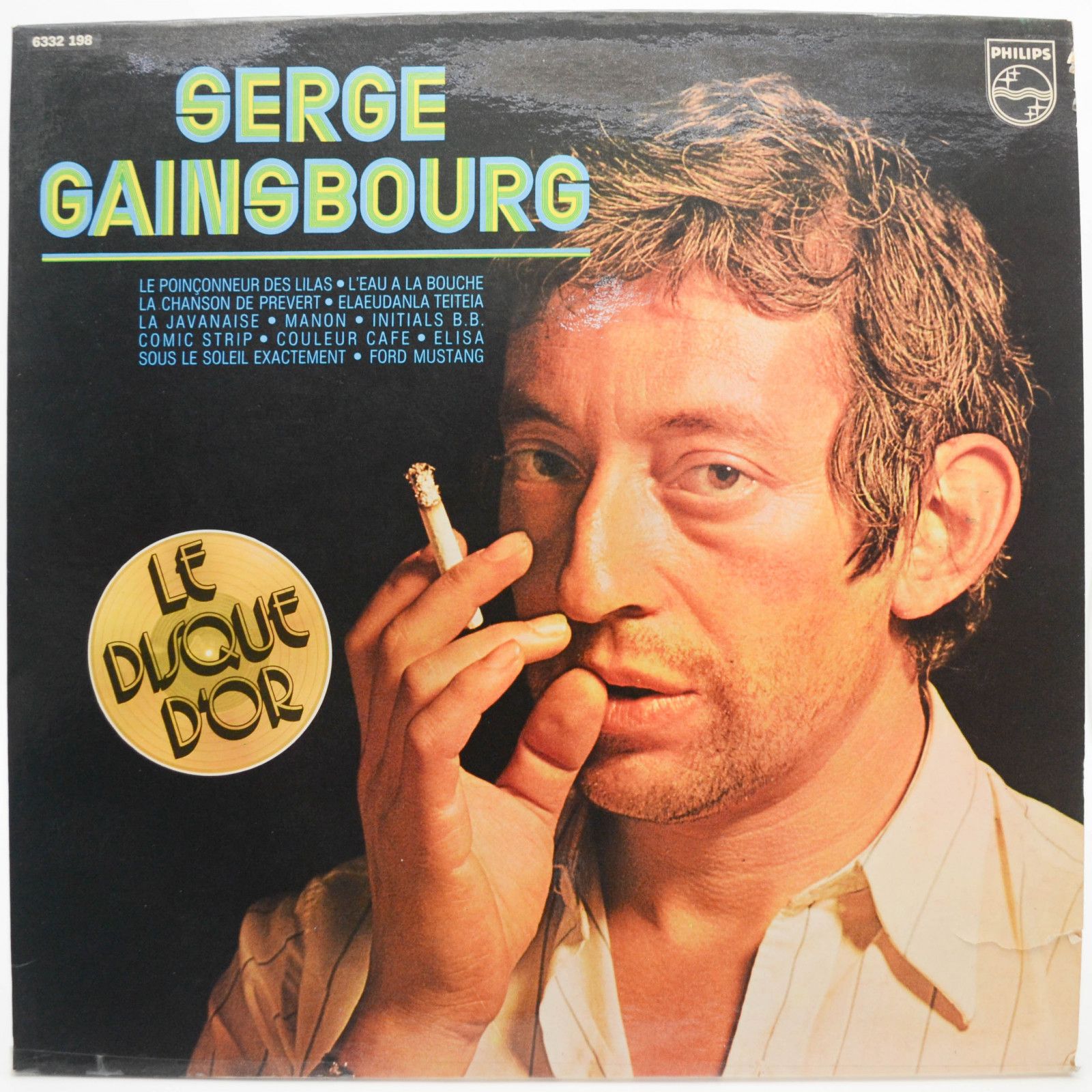 Serge Gainsbourg — Le Disque D'Or (France), 1972