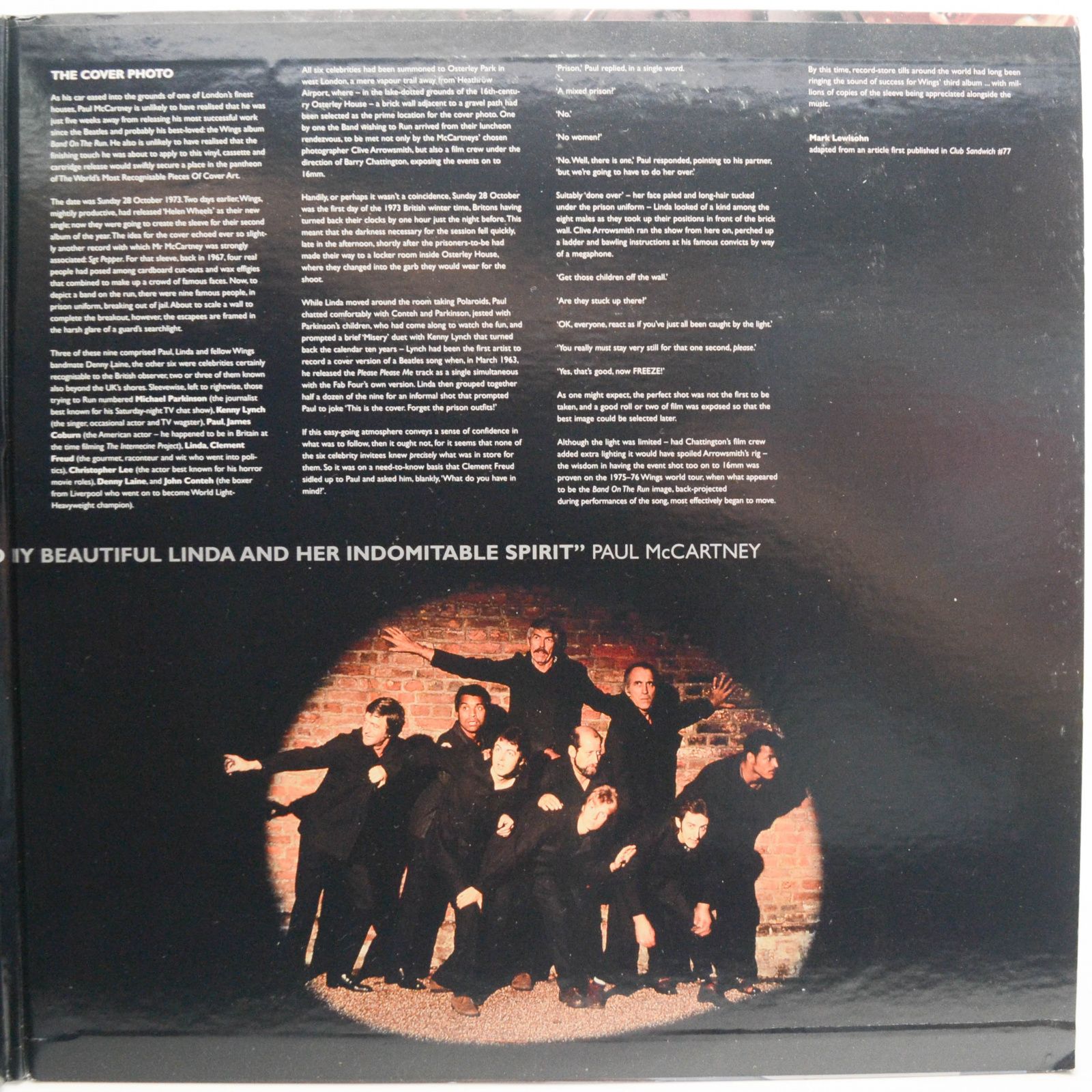 Paul McCartney & Wings — Band On The Run (2LP, USA, posters), 1973