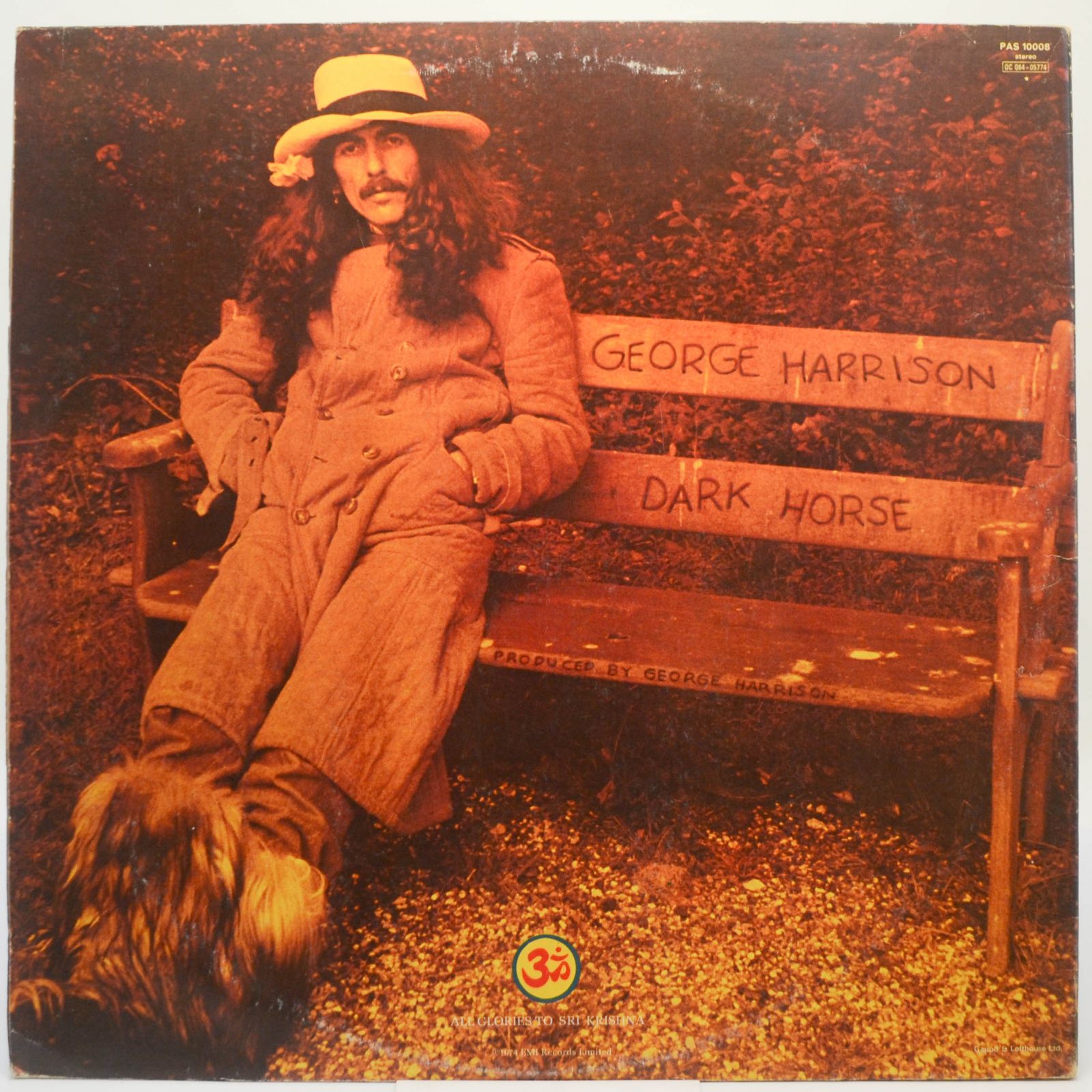 George Harrison — Dark Horse (UK), 1974