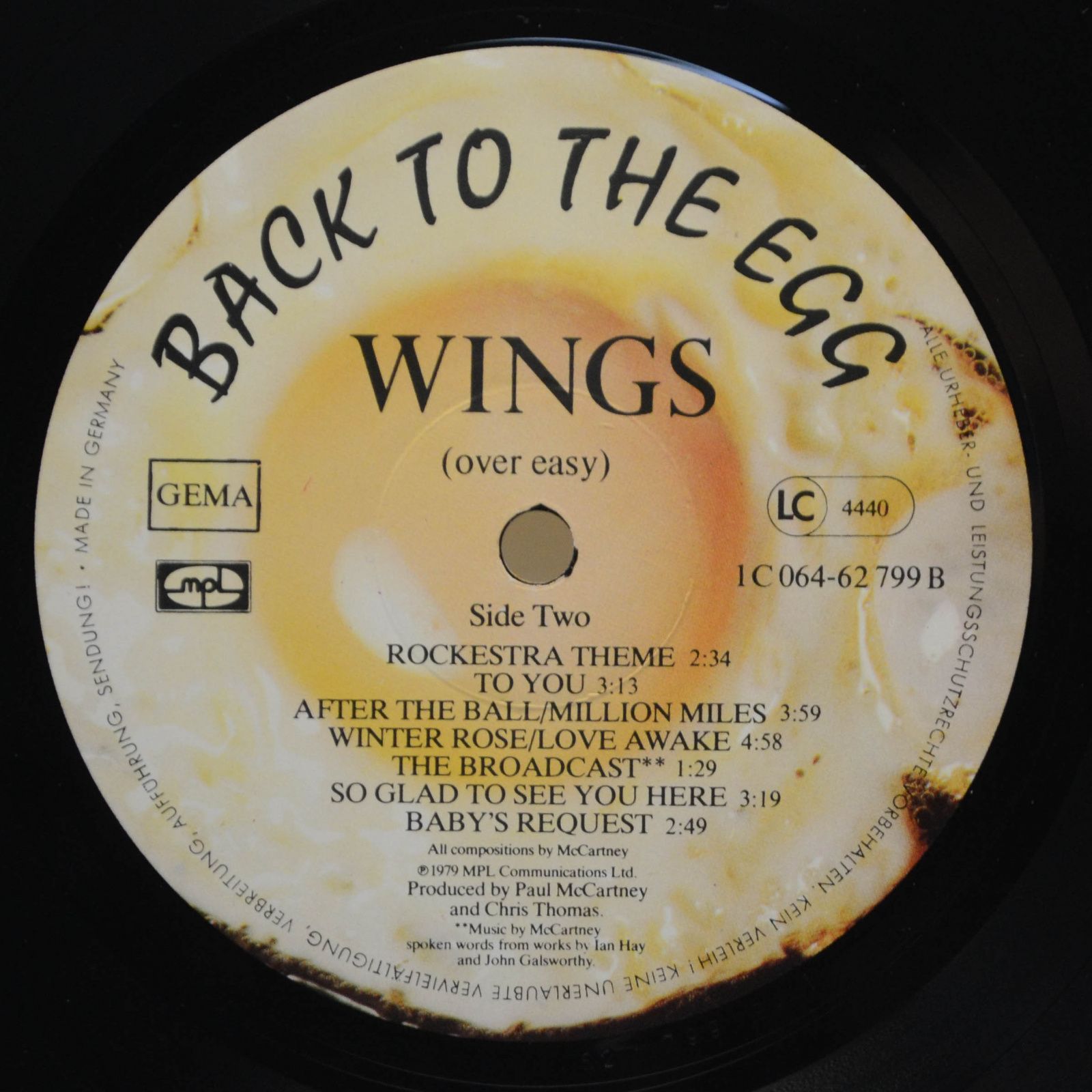 Wings — Back To The Egg, 1979