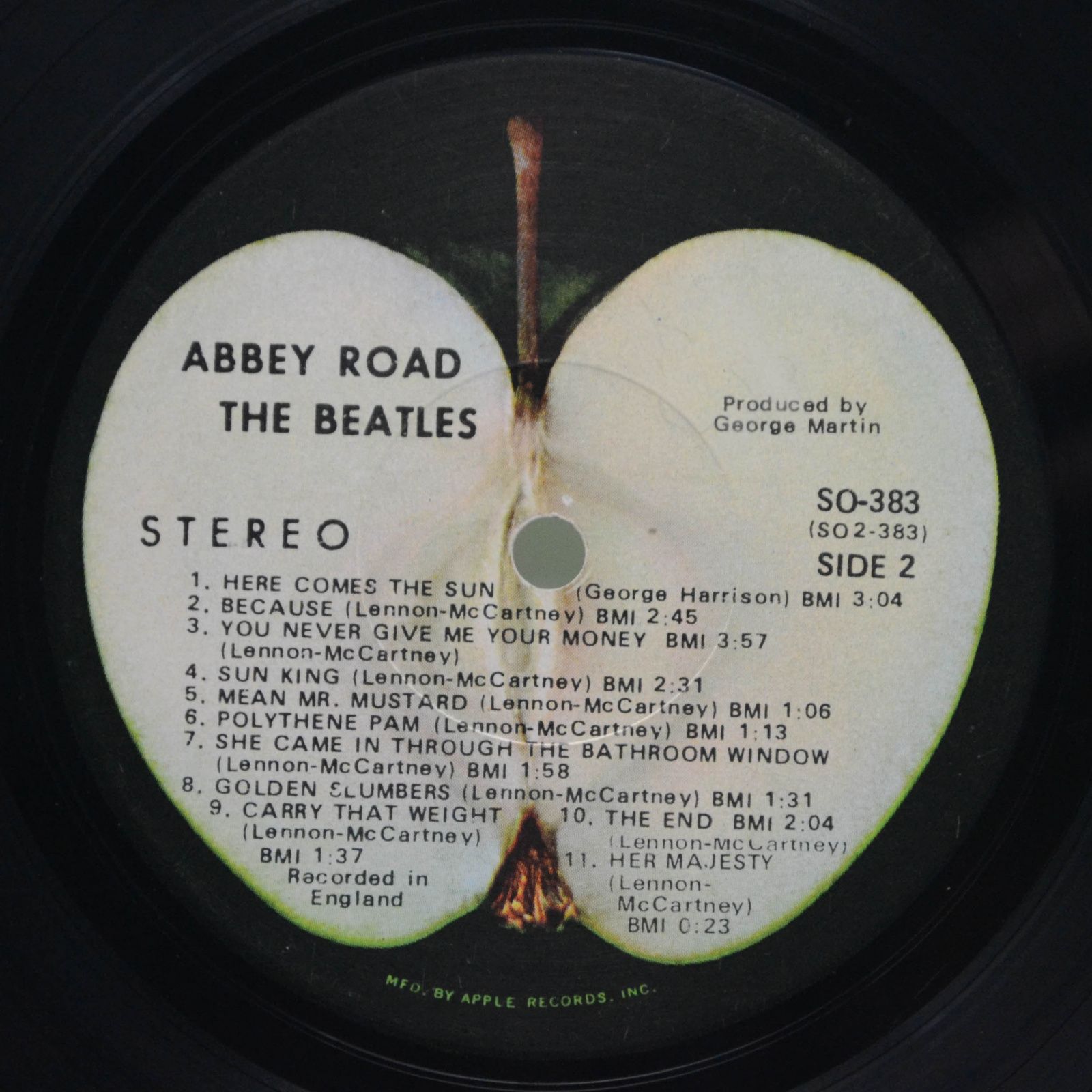 Beatles — Abbey Road (USA), 1969