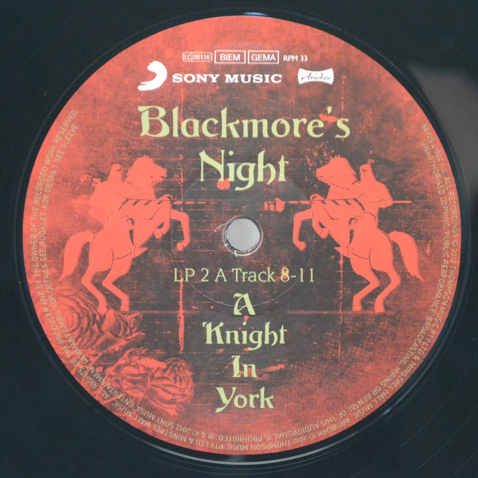 Blackmore's Night — A Knight In York (2LP+CD), 2012