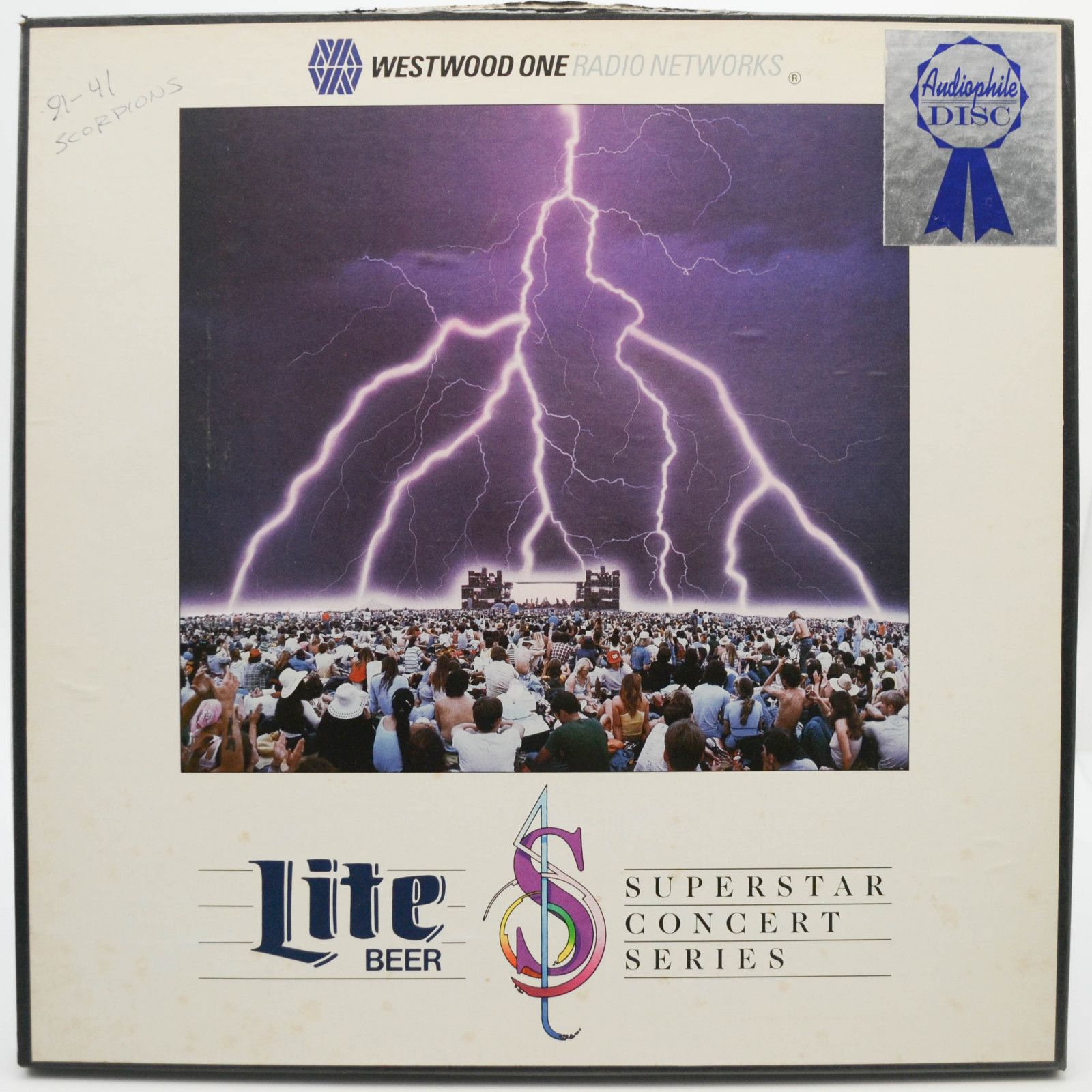 Scorpions — Superstar Concert Series (3LP, Box-set, USA), 1991