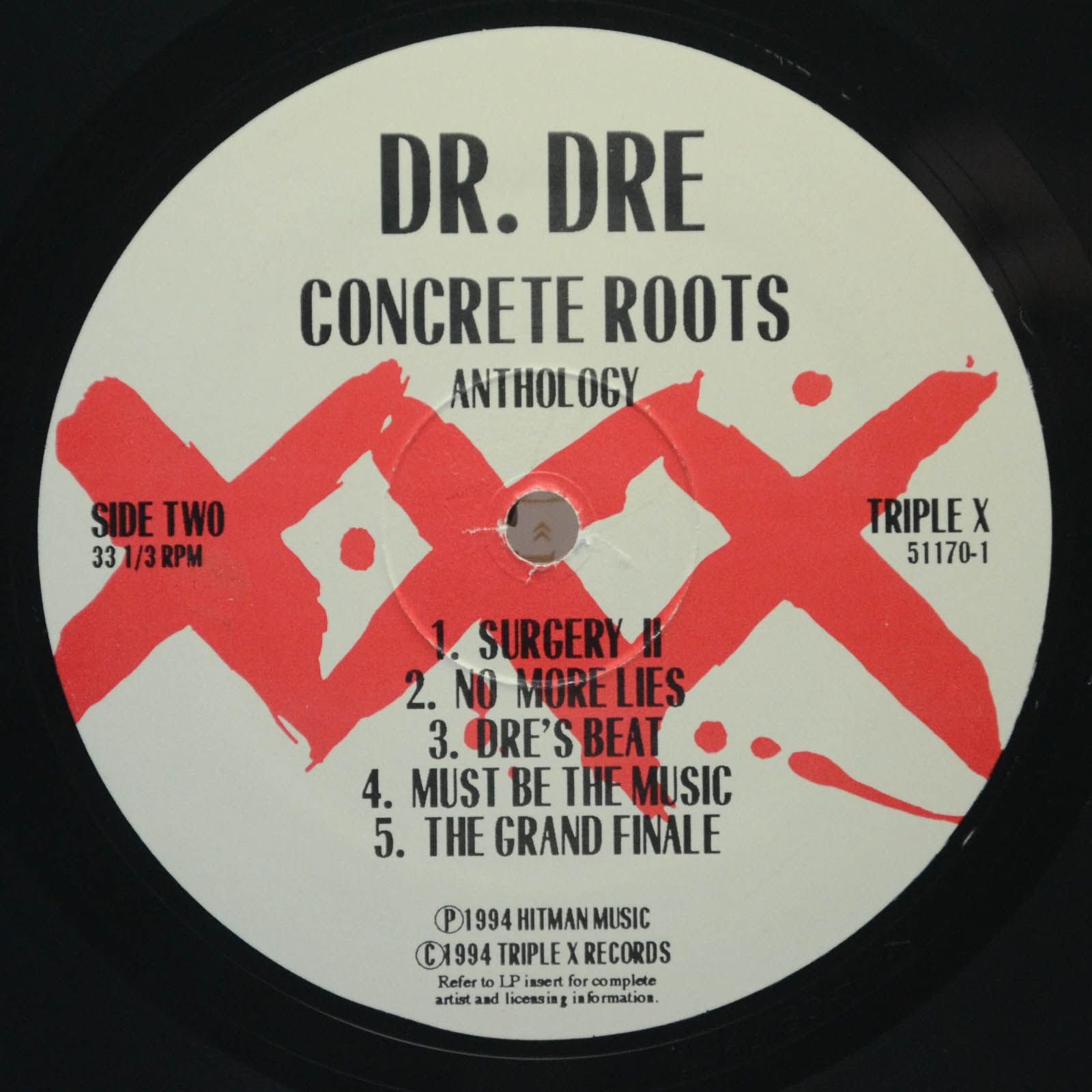 Dr. Dre — Concrete Roots (Anthology) (1-st, USA), 1994