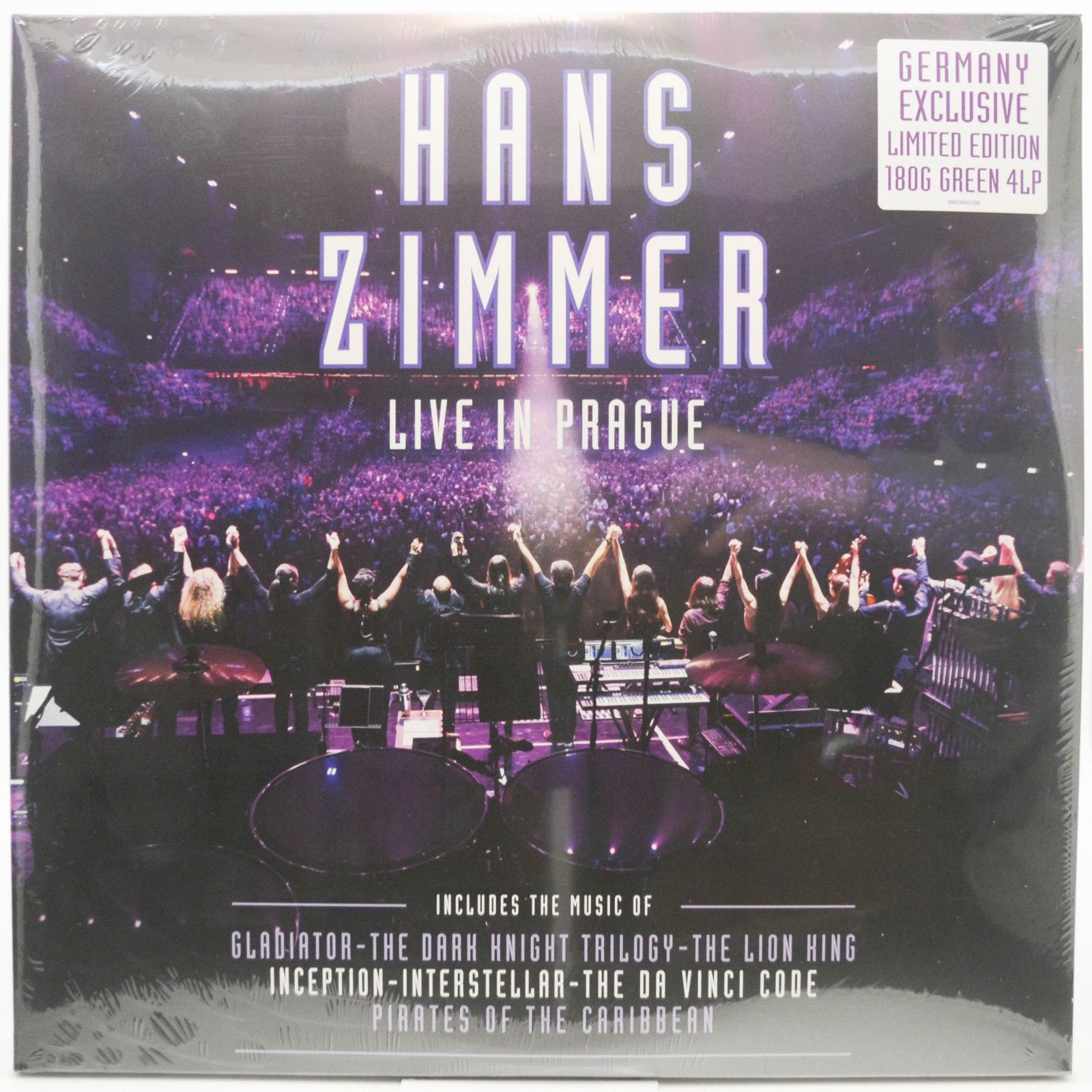 Hans Zimmer — Live In Prague (4LP), 2017