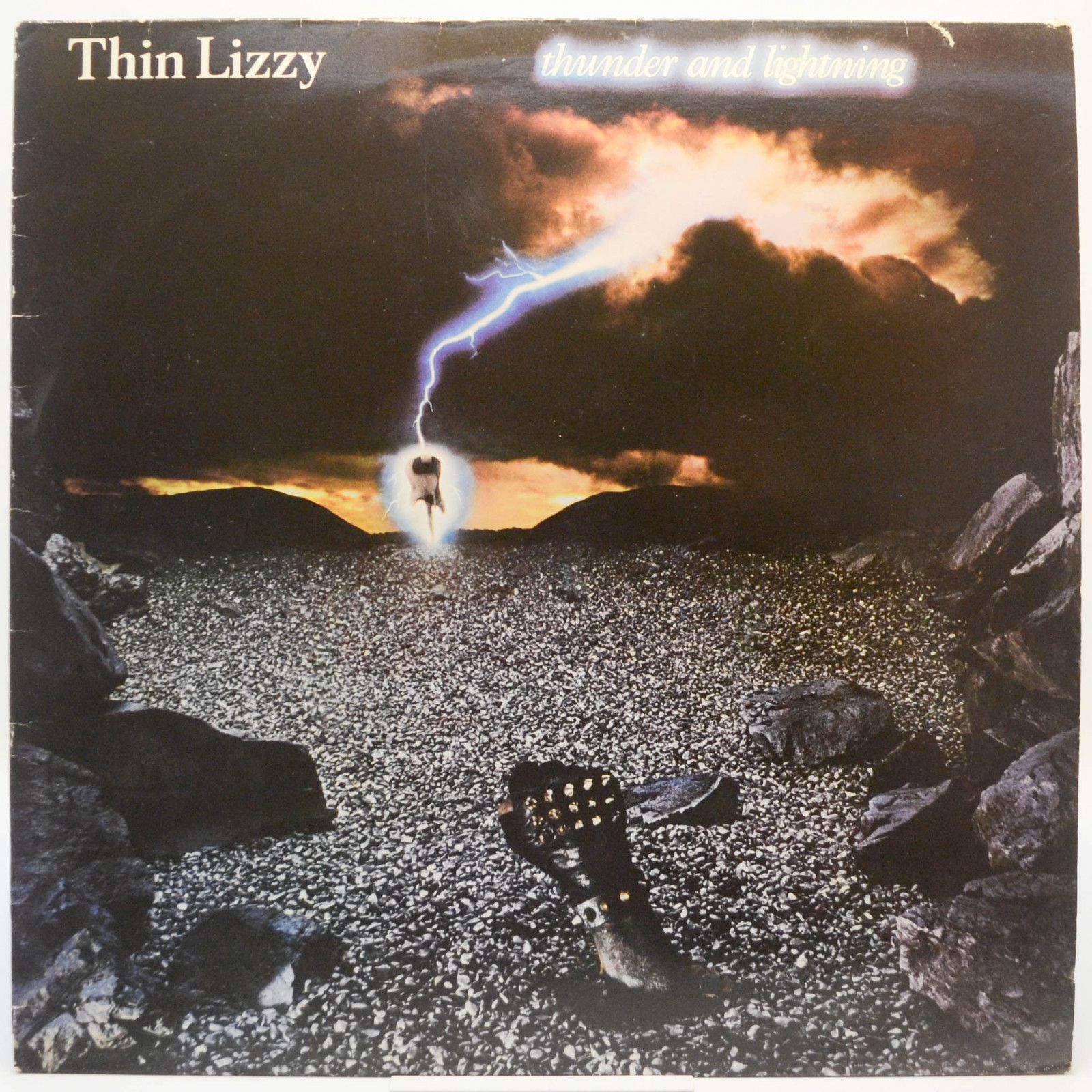 Thin Lizzy — Thunder And Lightning (1-st, UK), 1983