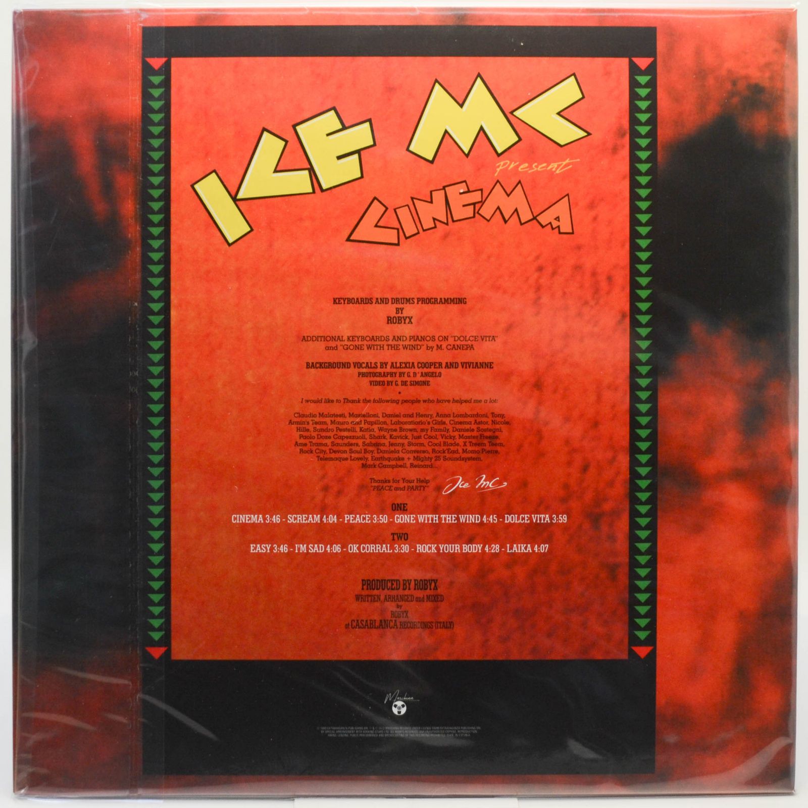 ICE MC — Cinema, 1990