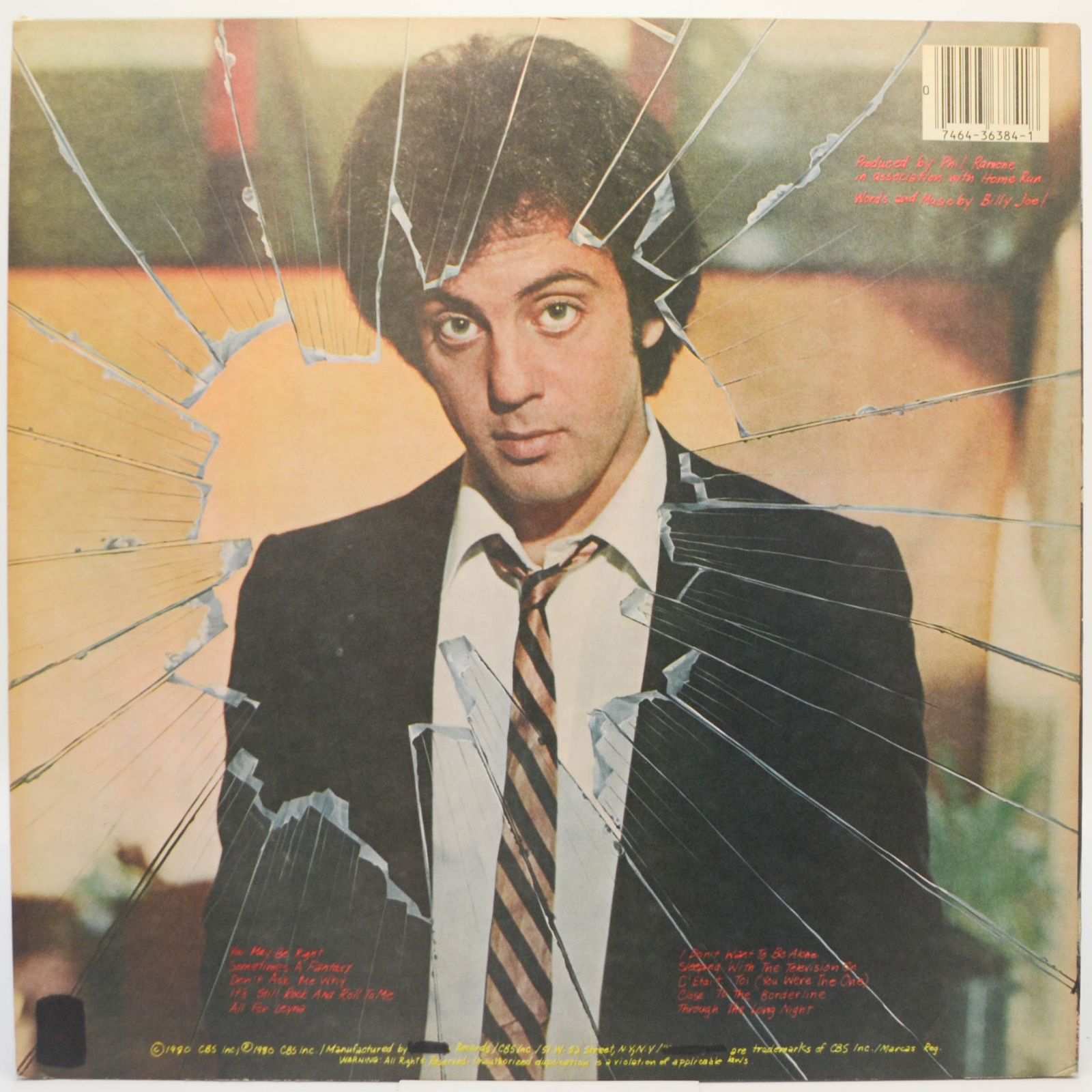 Billy Joel — Glass Houses (USA), 1980