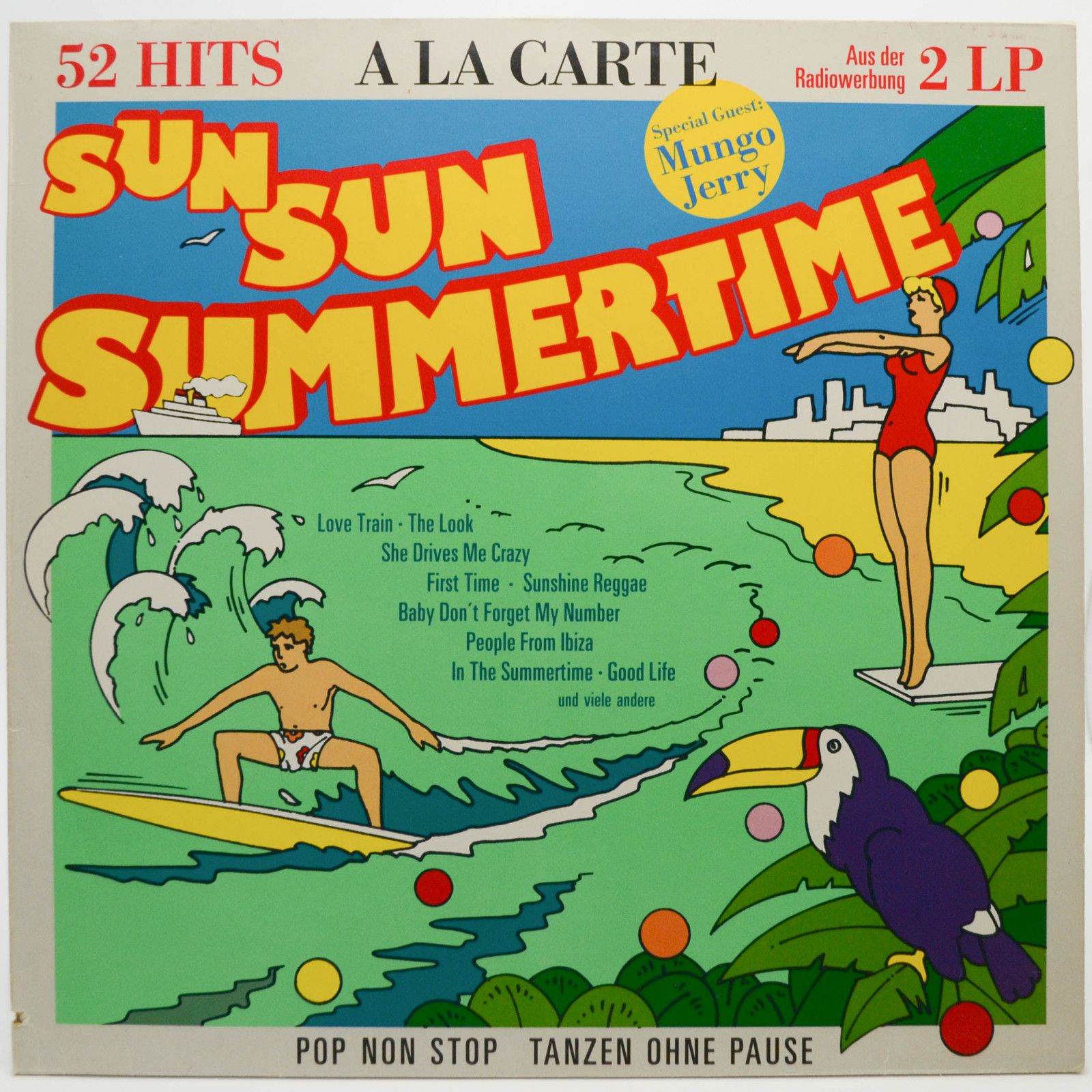 A La Carte — Sun Sun Summertime (2LP), 1989