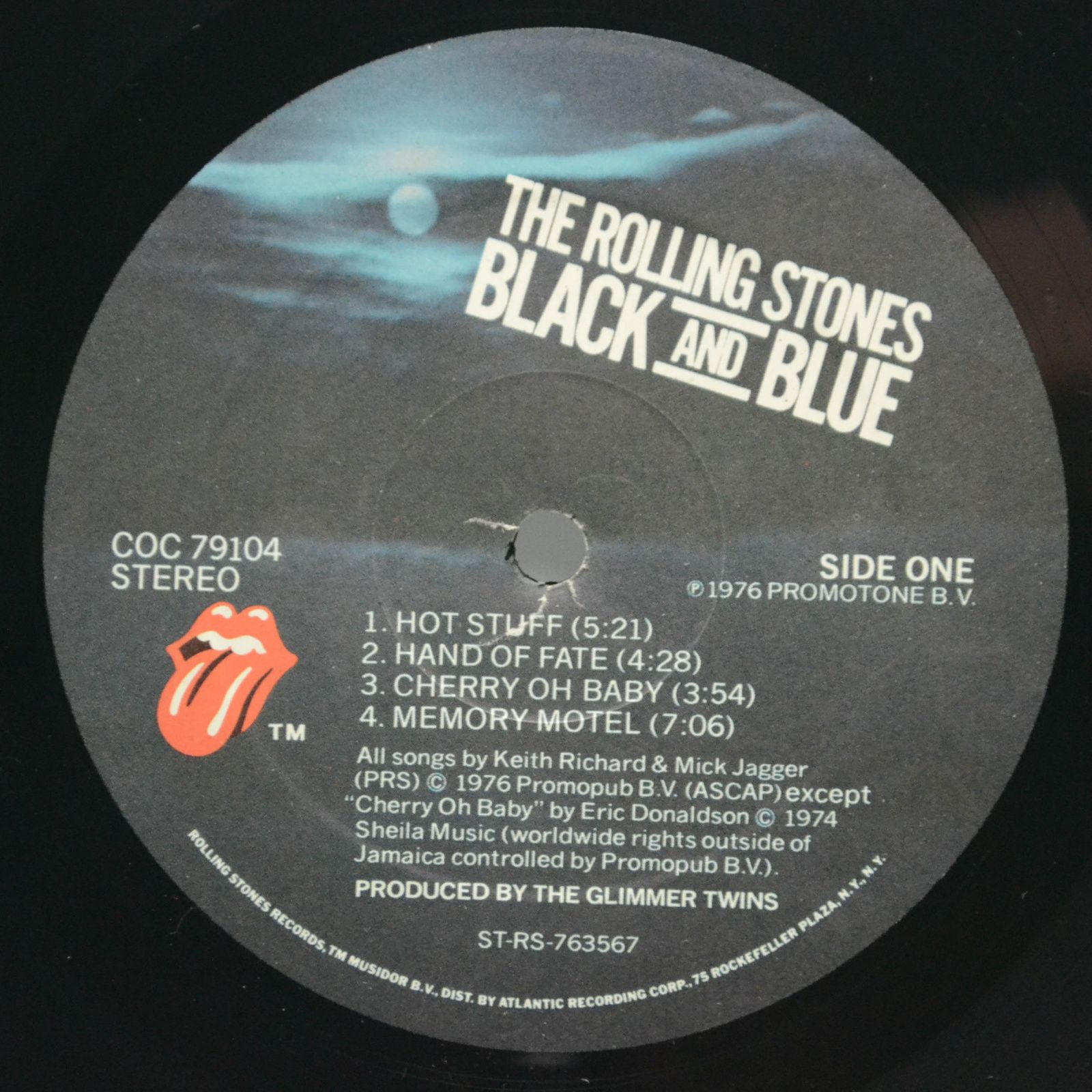 Rolling Stones — Black And Blue (USA), 1976