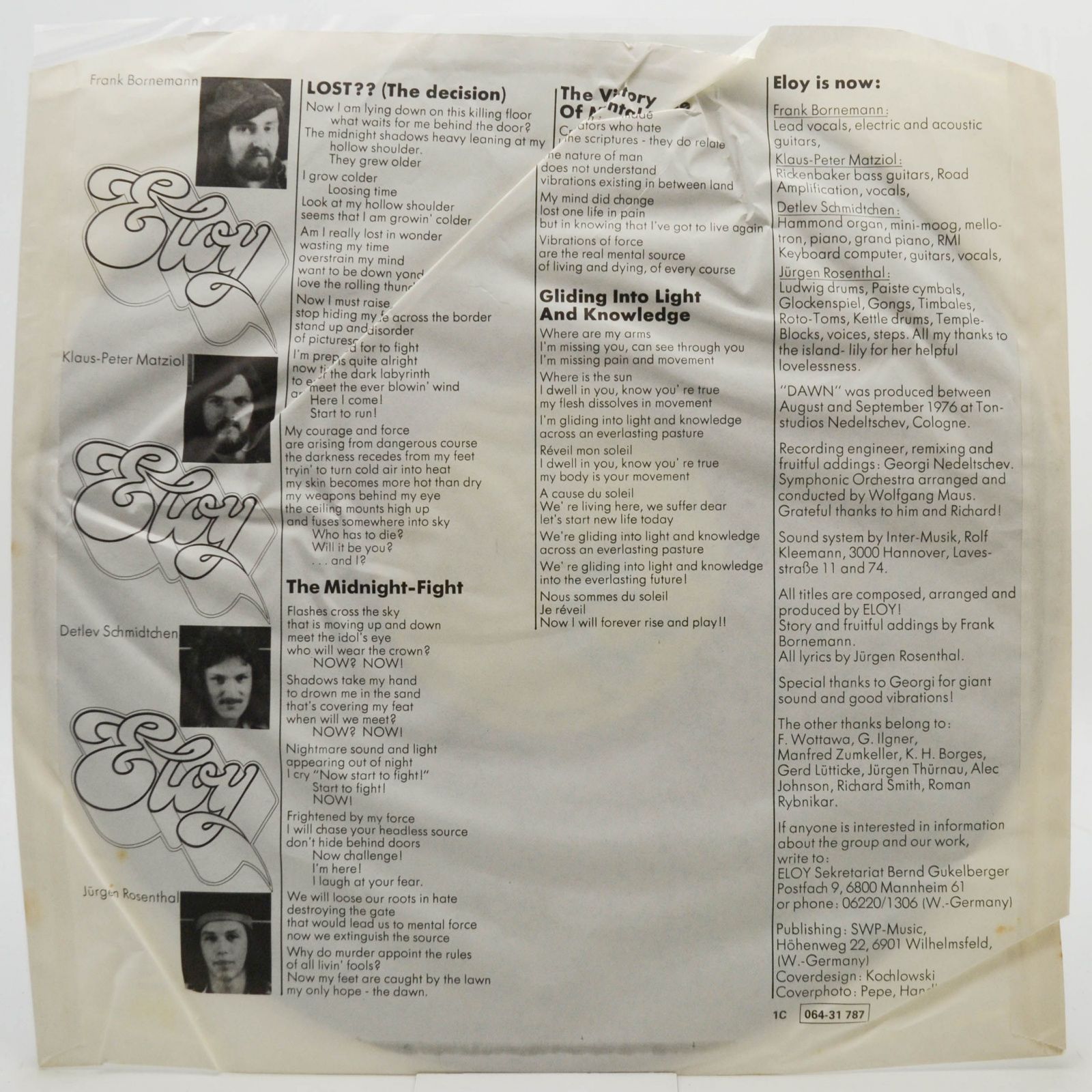 Eloy — Dawn, 1976