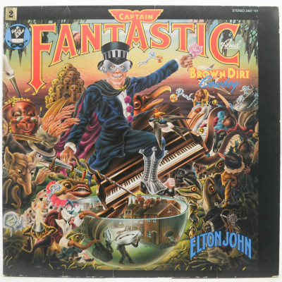 Виниловая пластинка Captain Fantastic And The Brown Dirt Cowboy (booklet), 1975