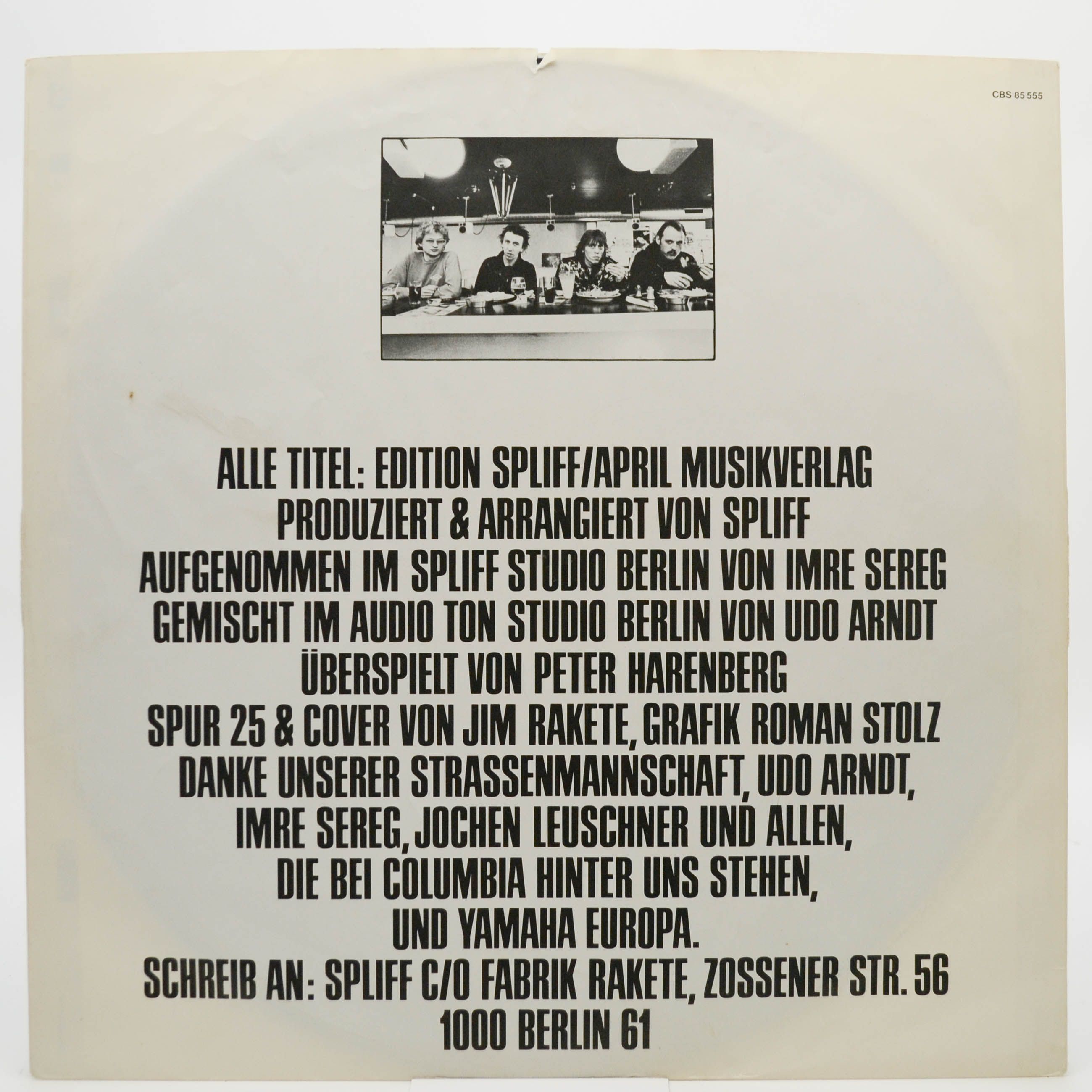 Spliff — 85555, 1982