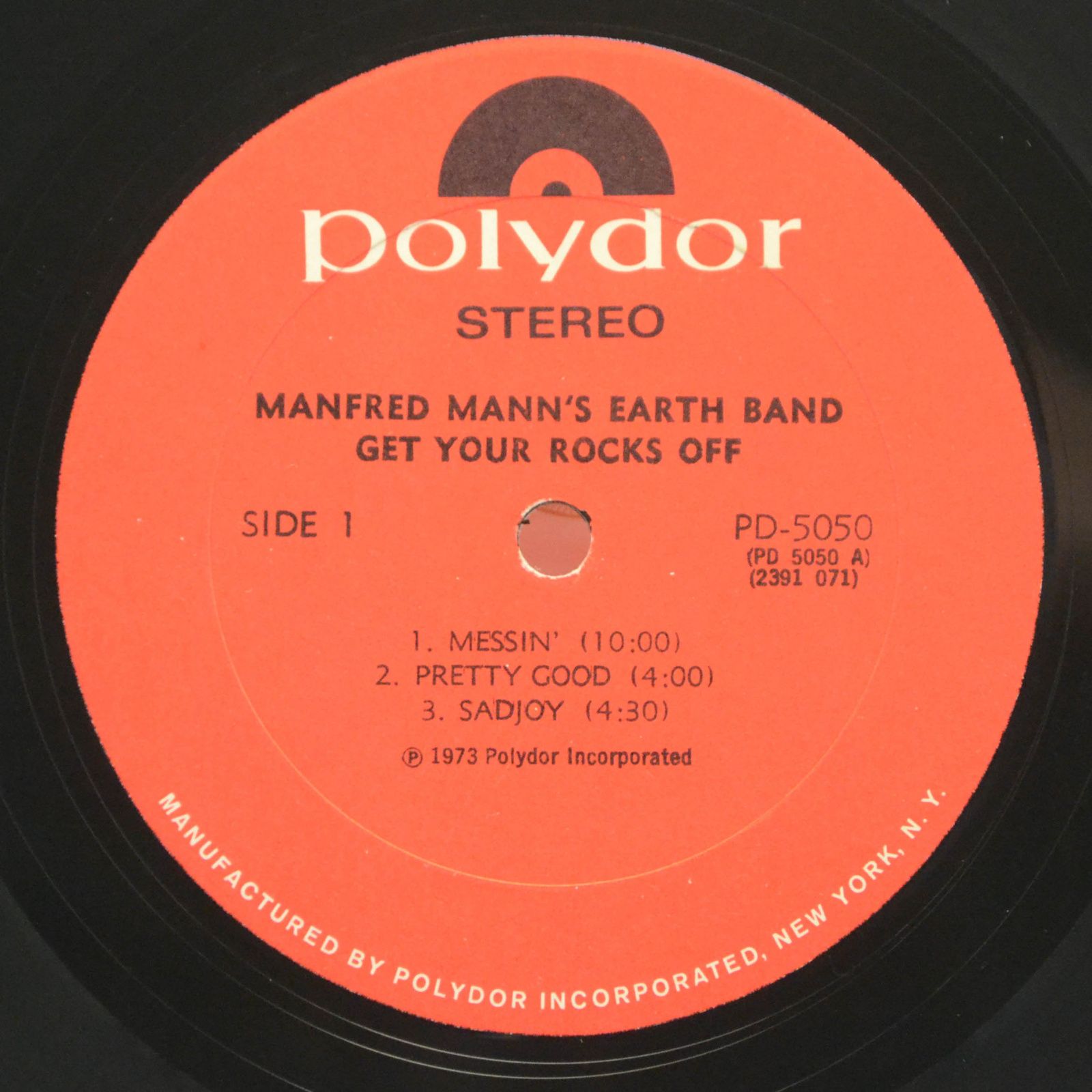 Manfred Mann's Earth Band — Get Your Rocks Off (USA), 1973