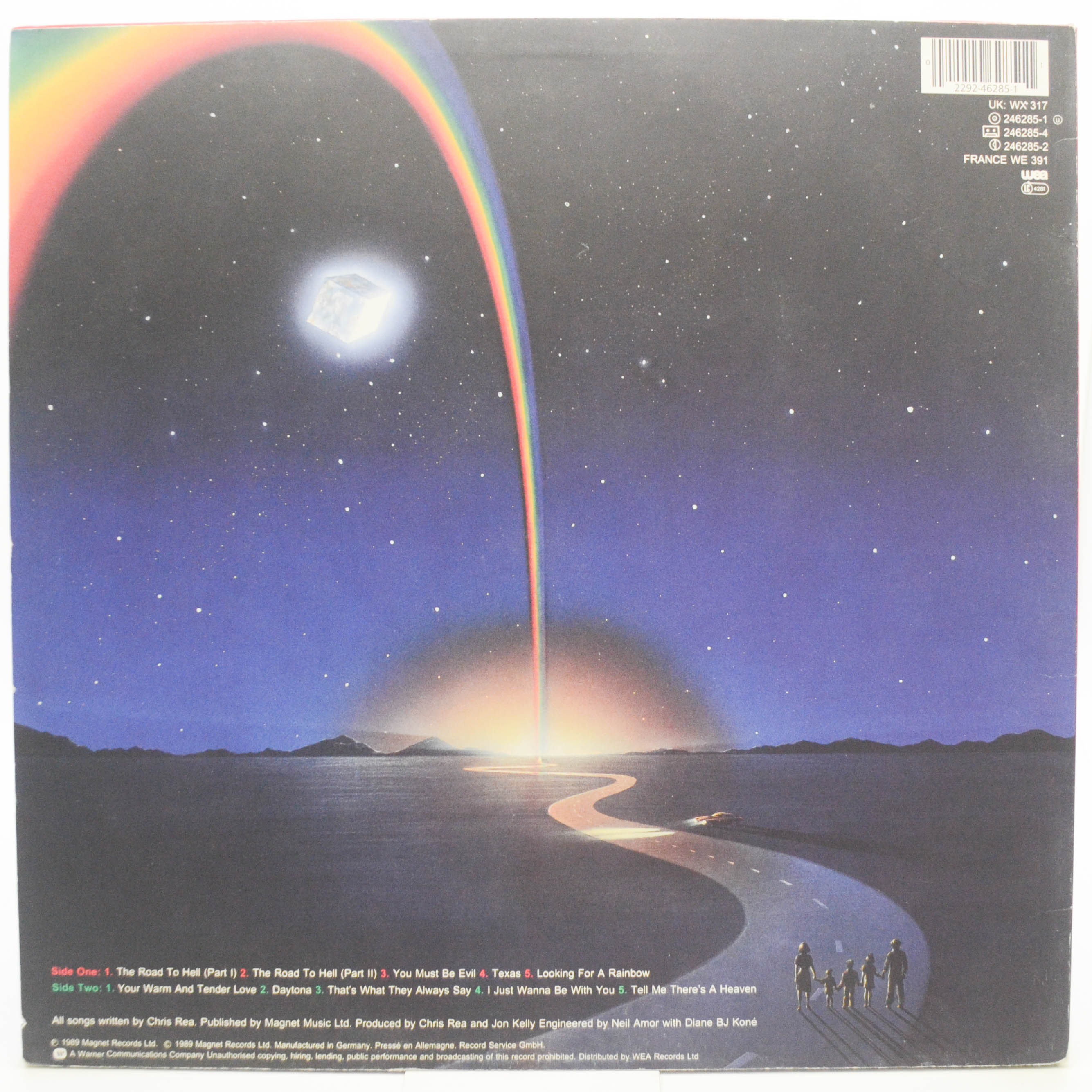 Chris Rea — The Road To Hell, 1989