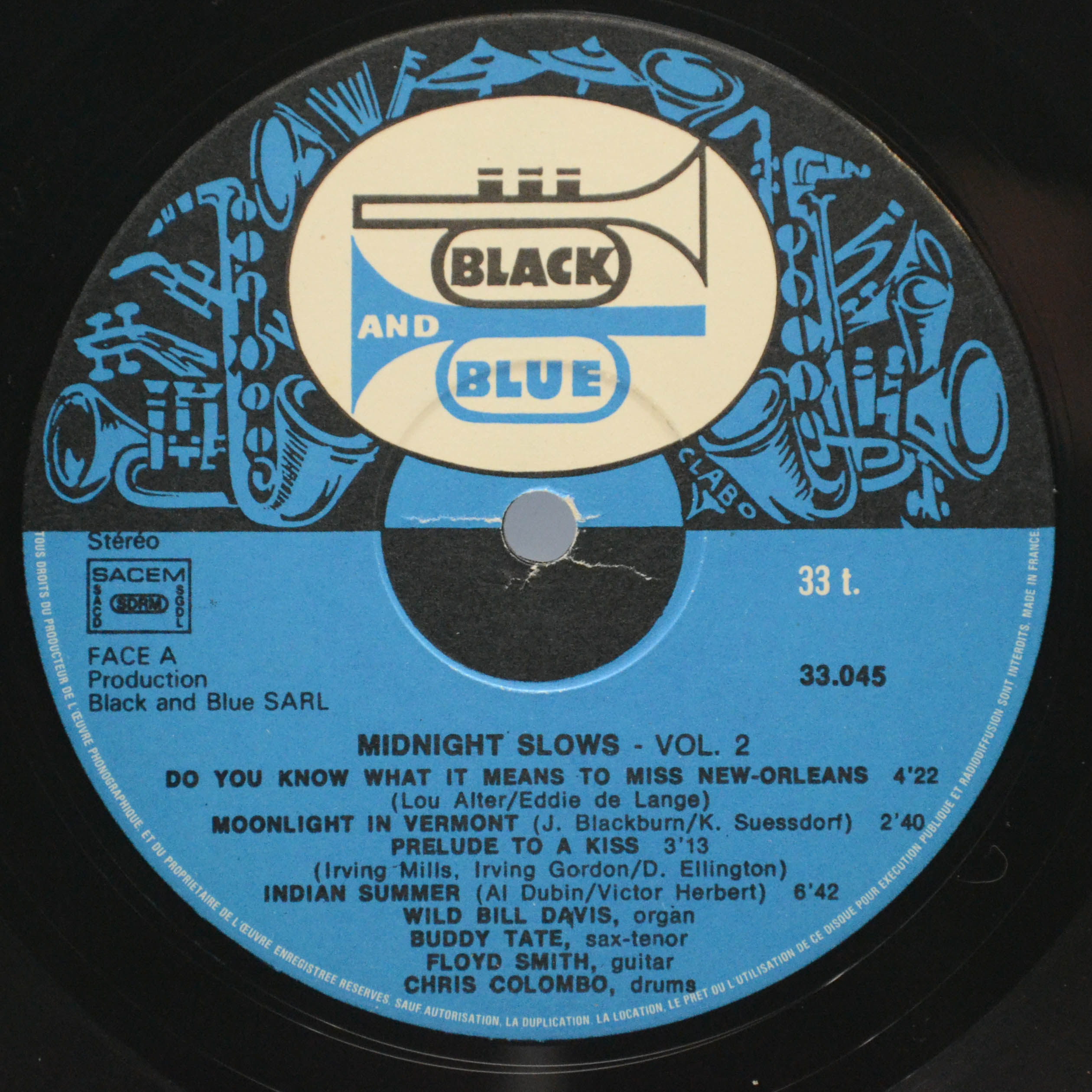 Buddy Tate, Wild Bill Davis — Midnight Slows Vol. 2, 1976