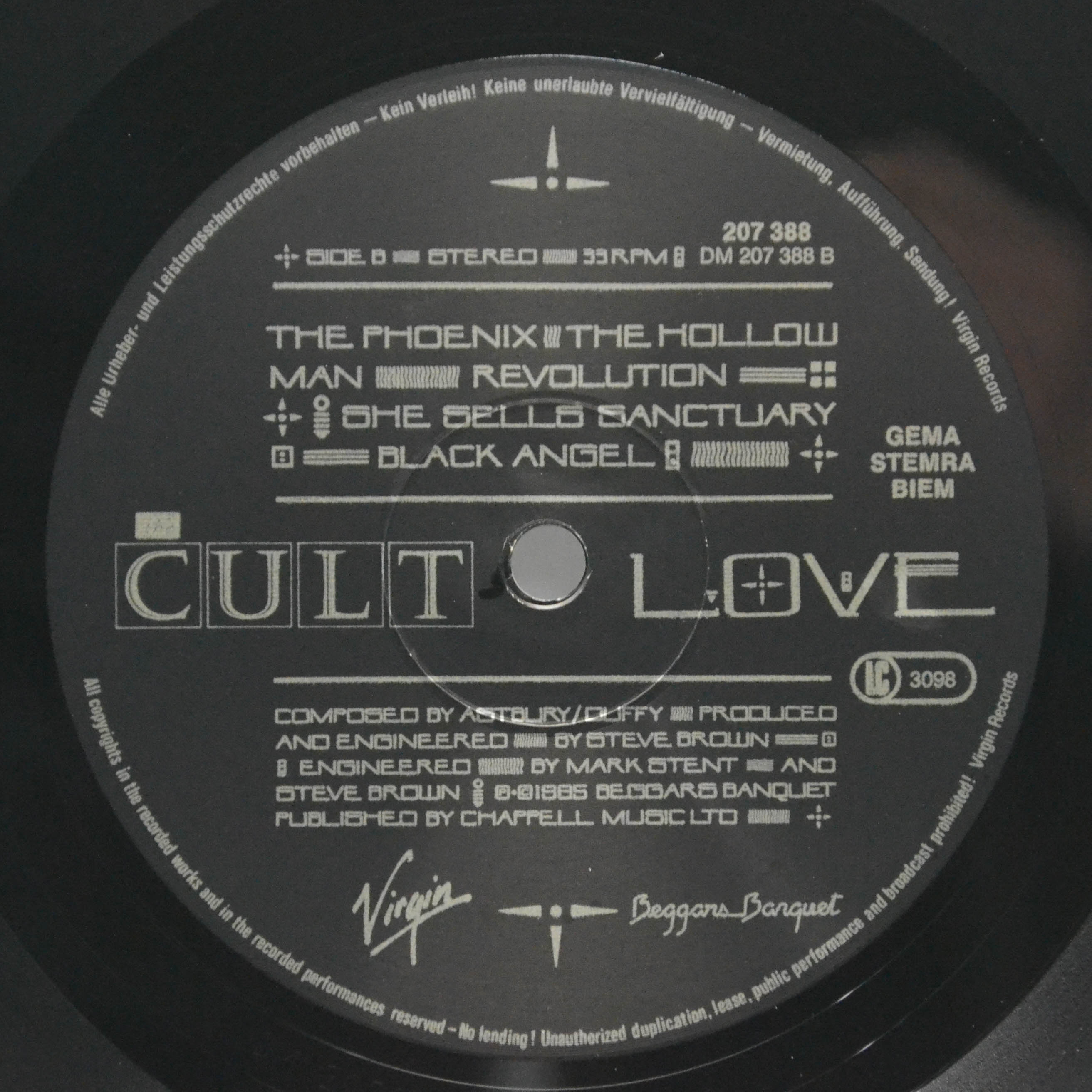 Cult — Love, 1985