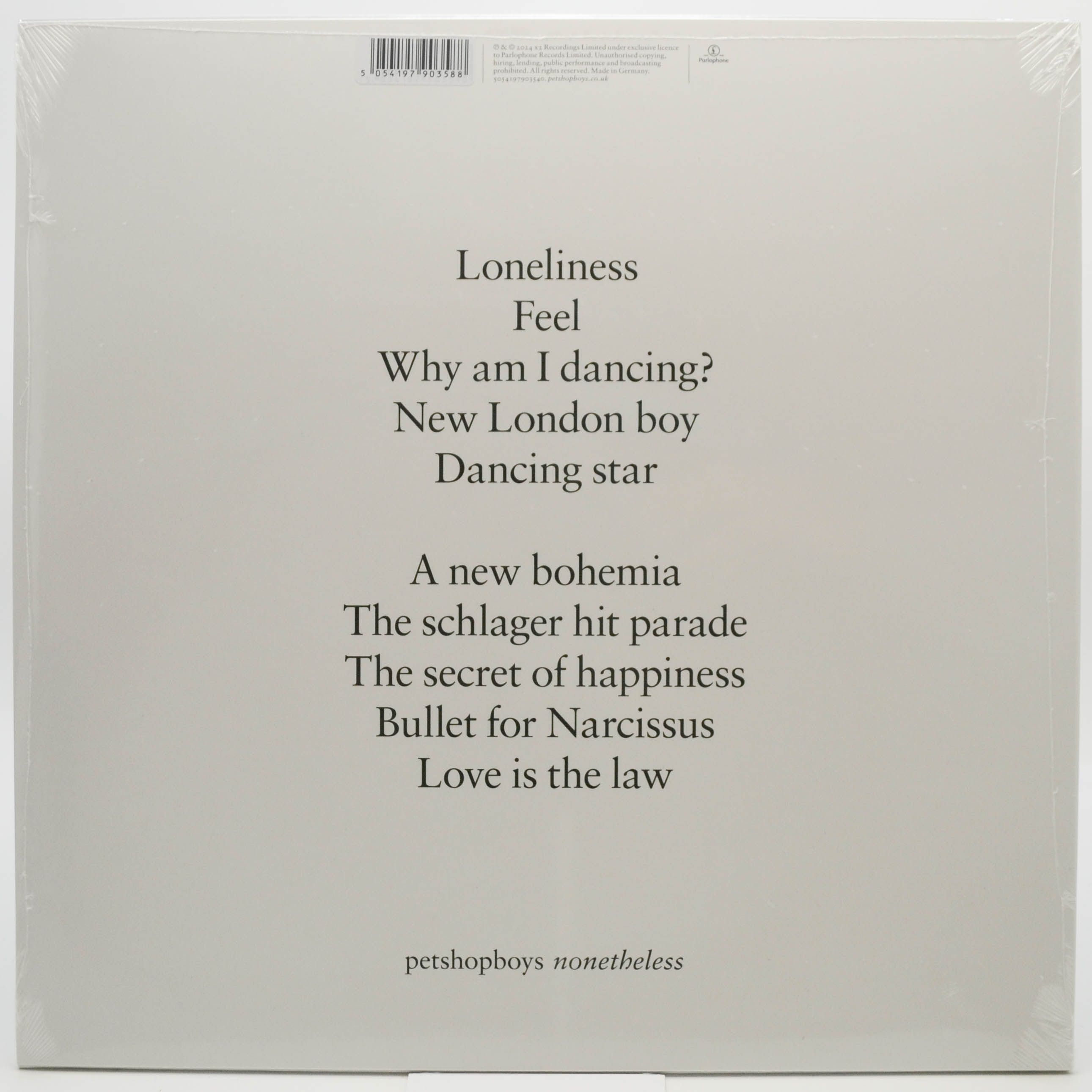 Pet Shop Boys — Nonetheless, 2024