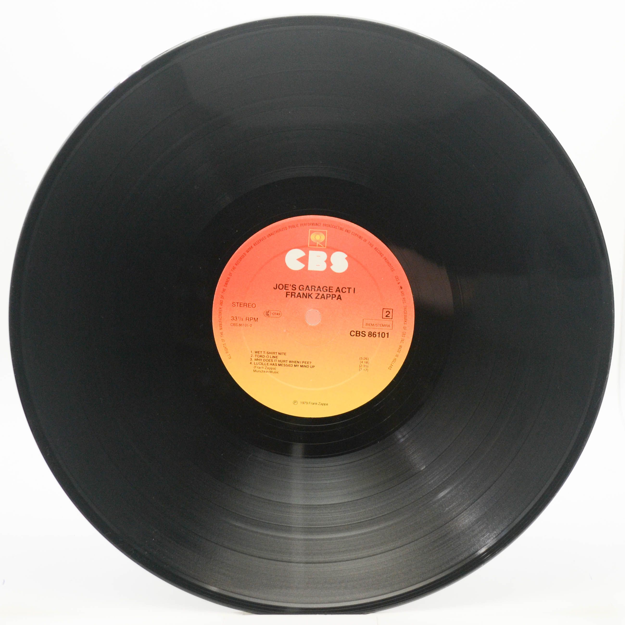 Frank Zappa — Joe's Garage Act I, 1979