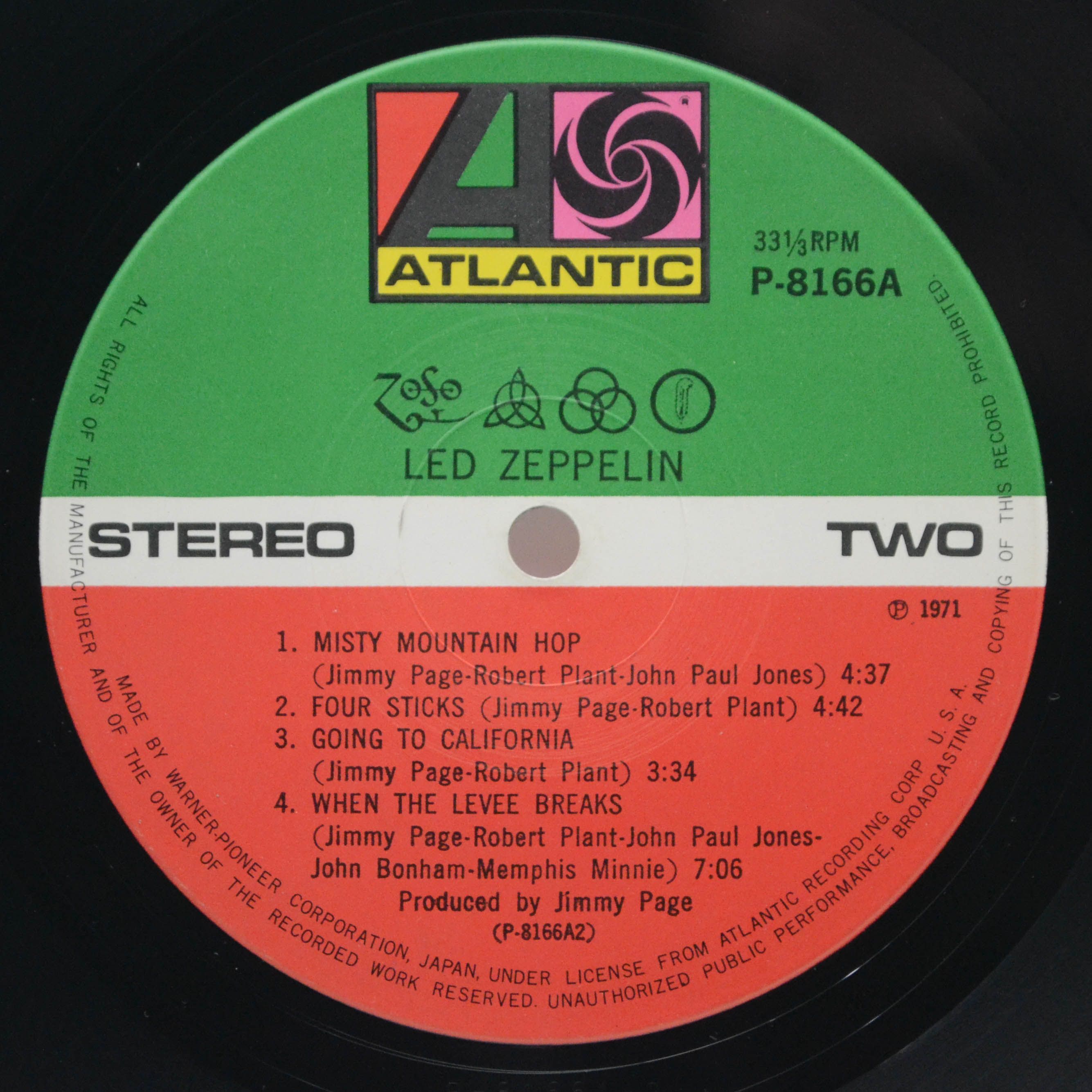Led Zeppelin — Untitled, 1971