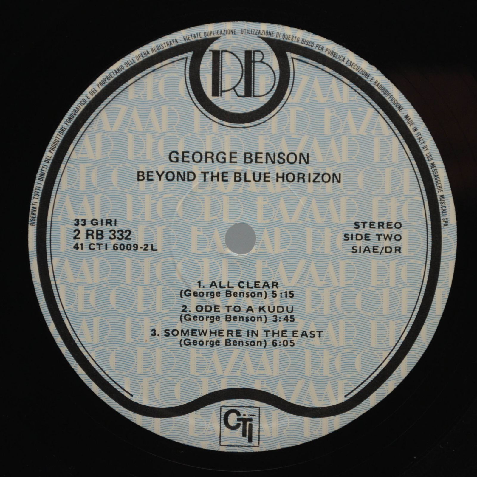 George Benson — Beyond The Blue Horizon / Body Talk (2LP), 1982