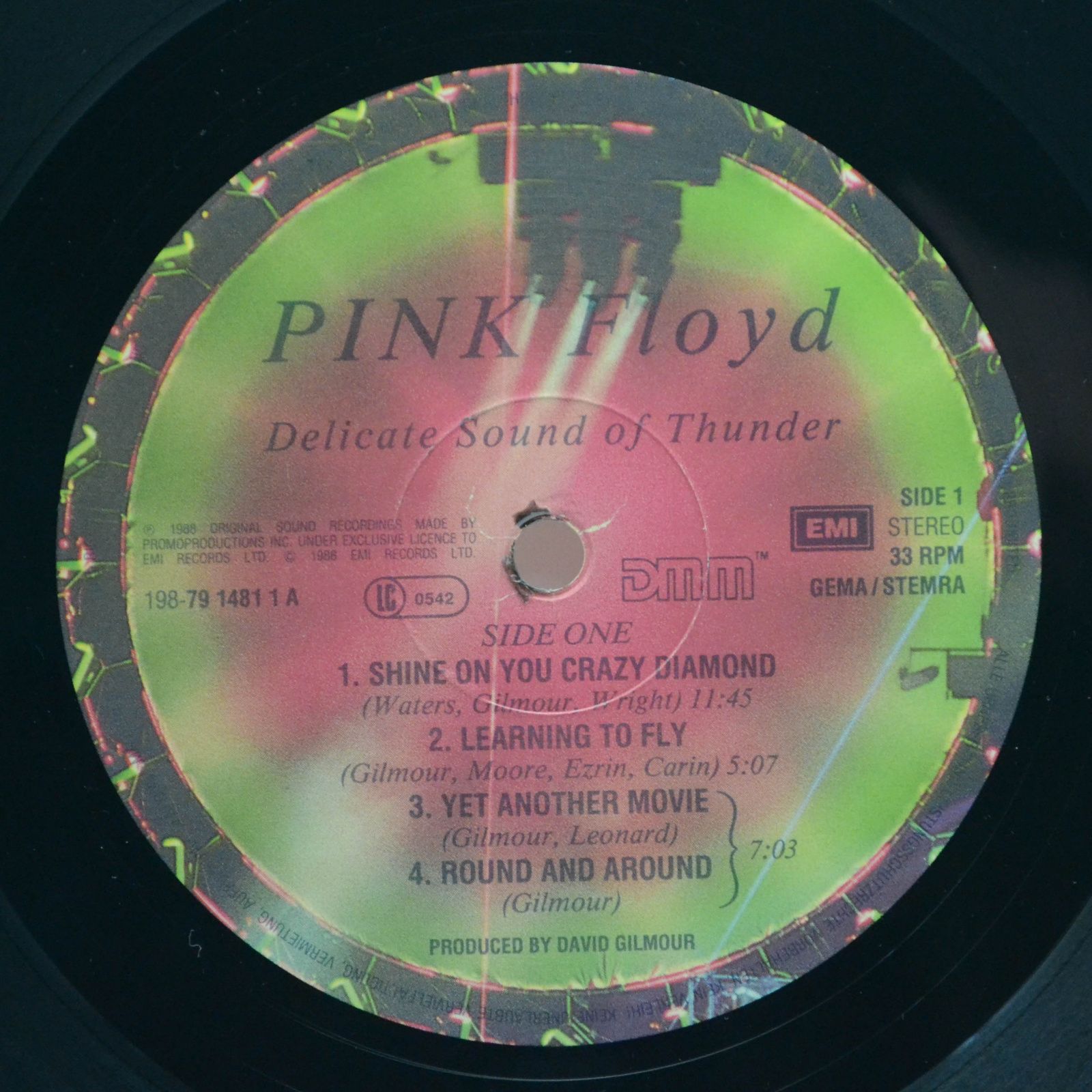 Pink Floyd — Delicate Sound Of Thunder (2LP), 1988