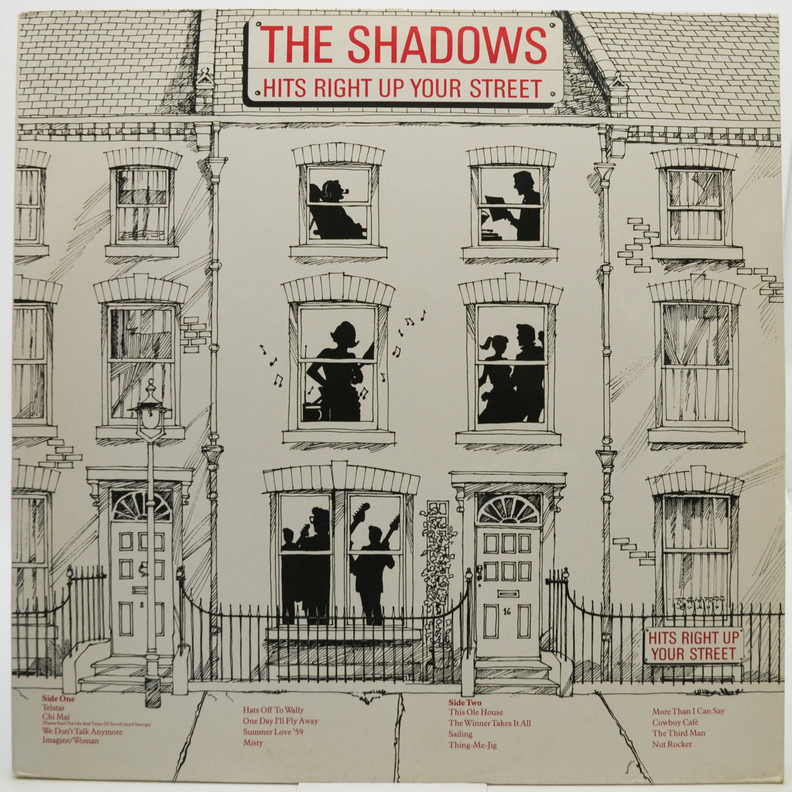 Виниловая пластинка Shadows — Hits Right Up Your Street, 1981