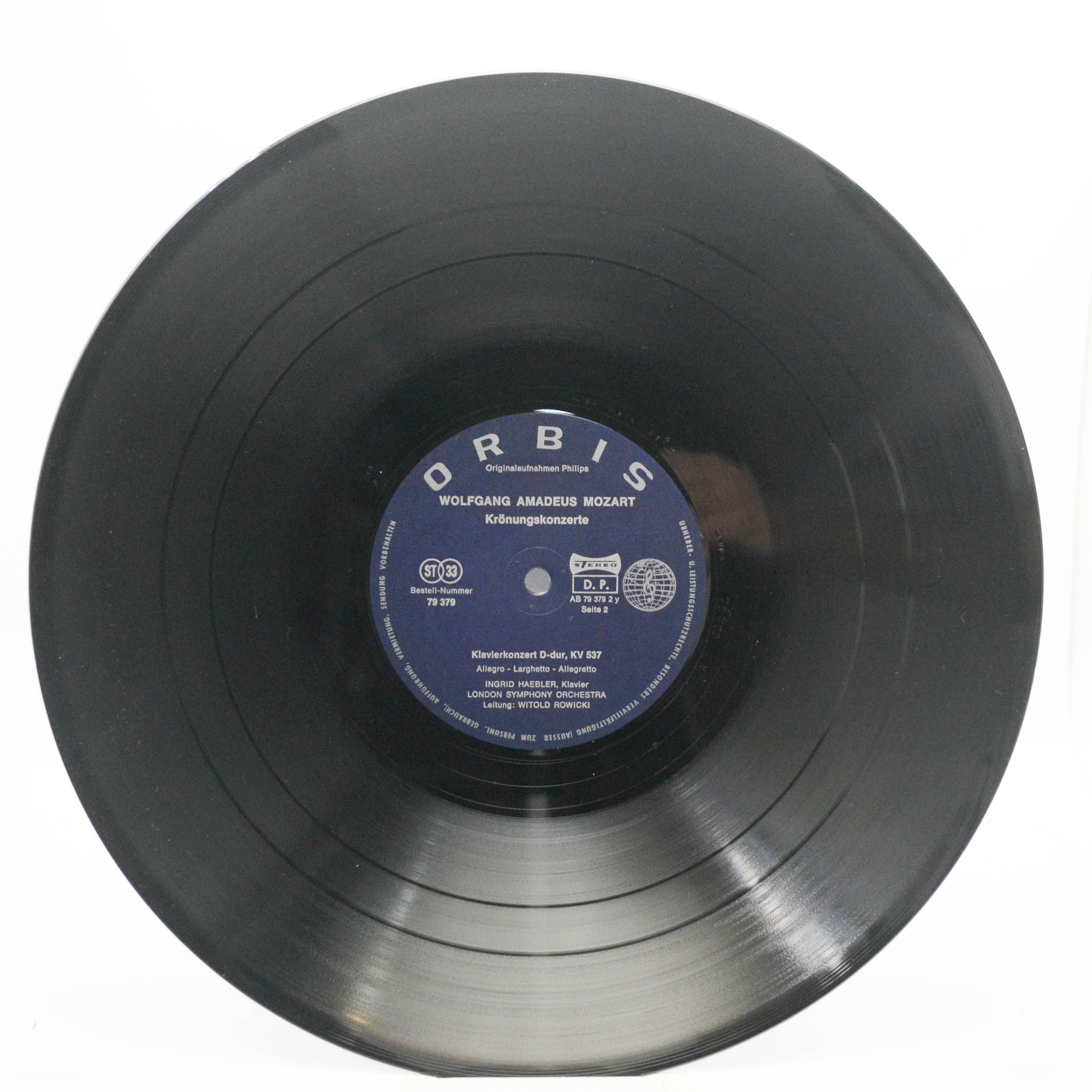 Mozart, Ingrid Haebler, Witold Rowicki — Krönungskonzerte, 1963