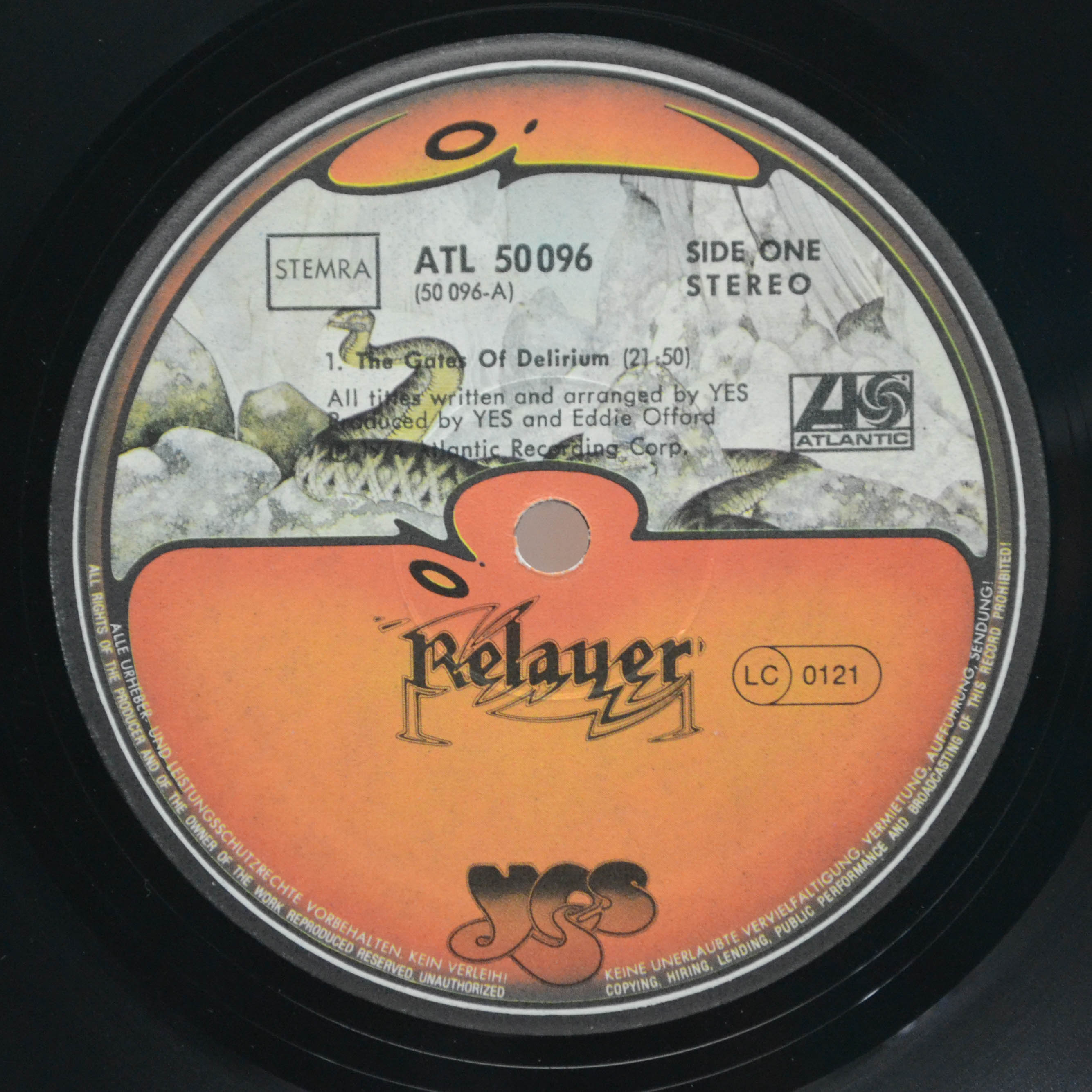 Yes — Relayer, 1974
