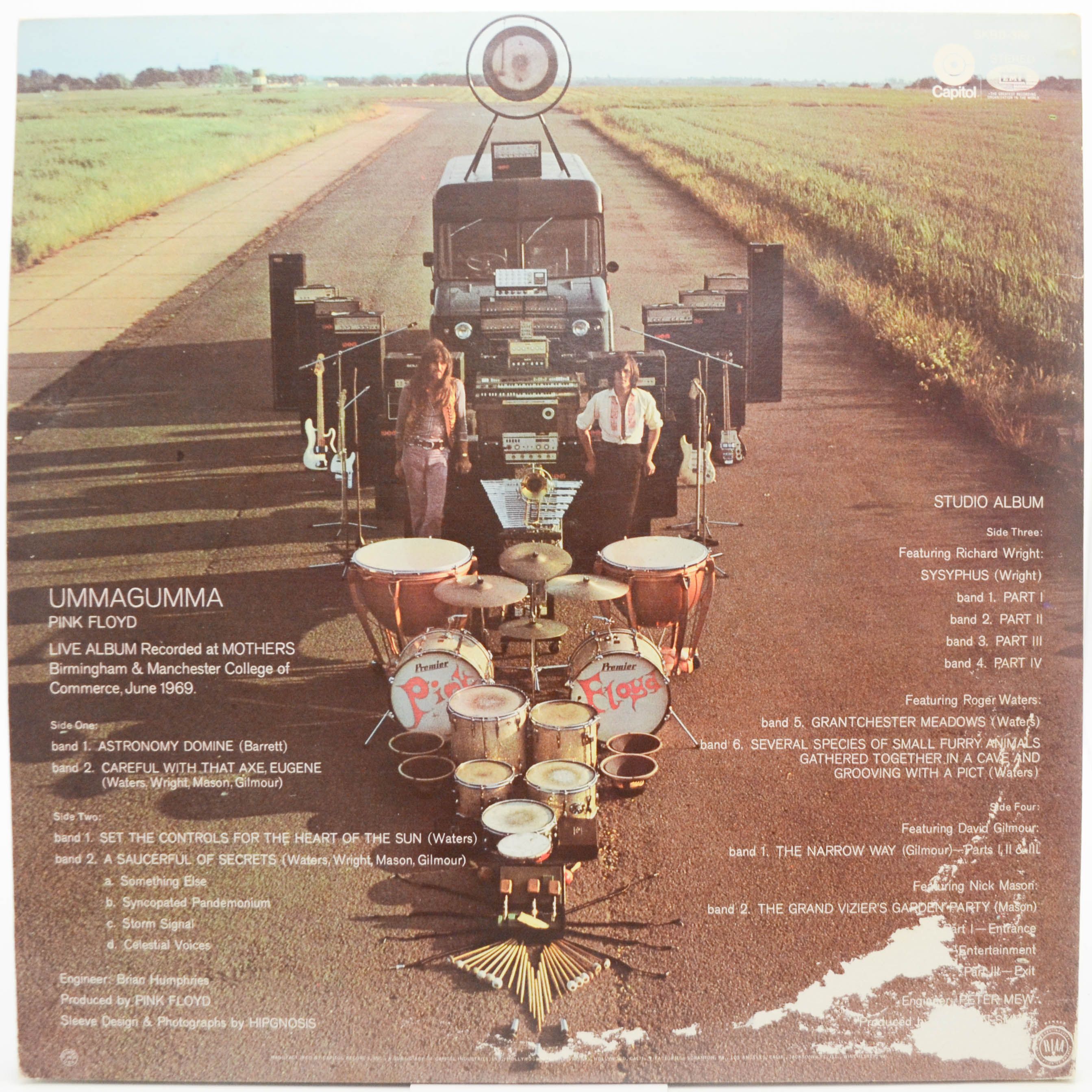 Pink Floyd — Ummagumma (2LP, USA), 1969