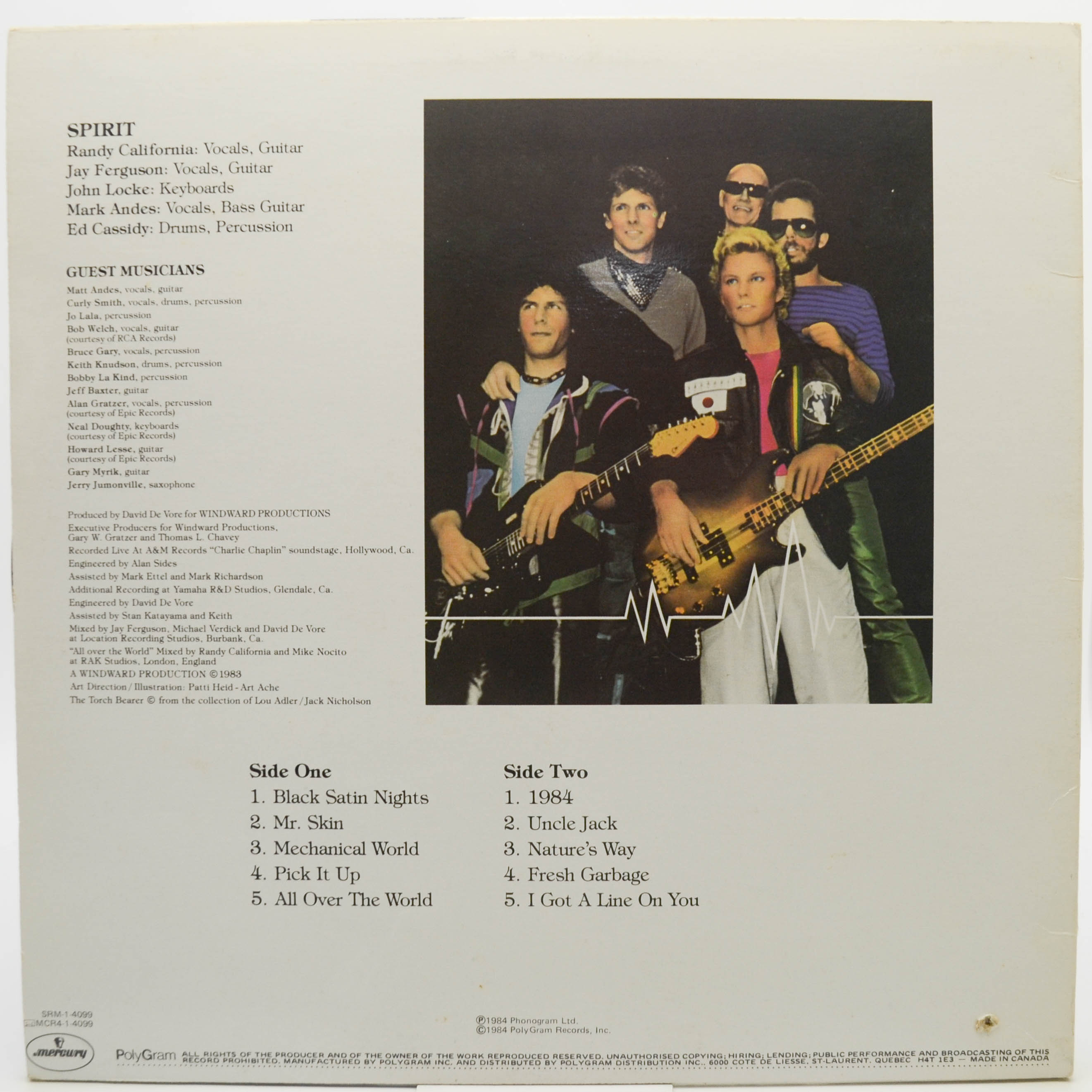 Spirit — Spirit Of '84, 1984