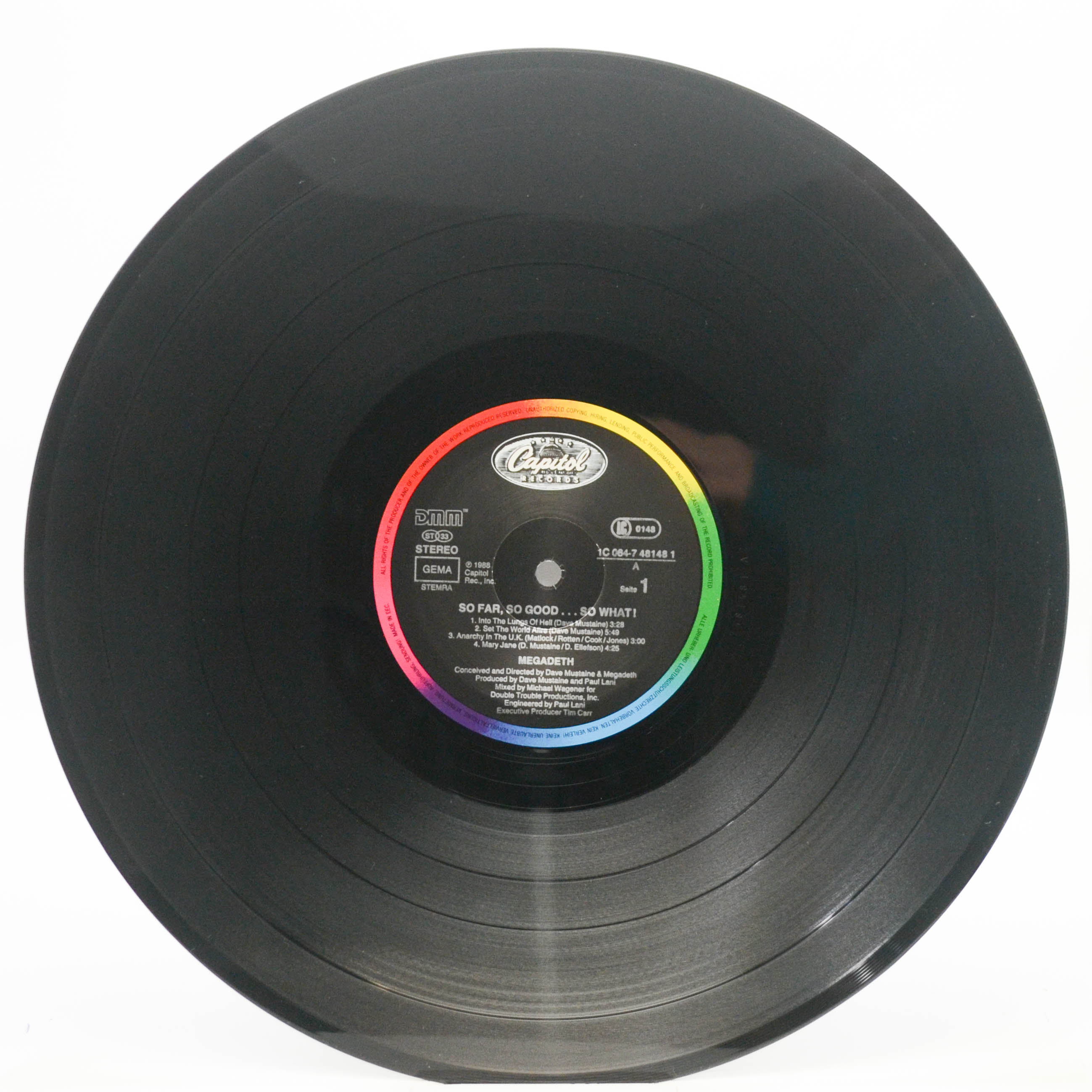 Megadeth — So Far, So Good... So What!, 1988