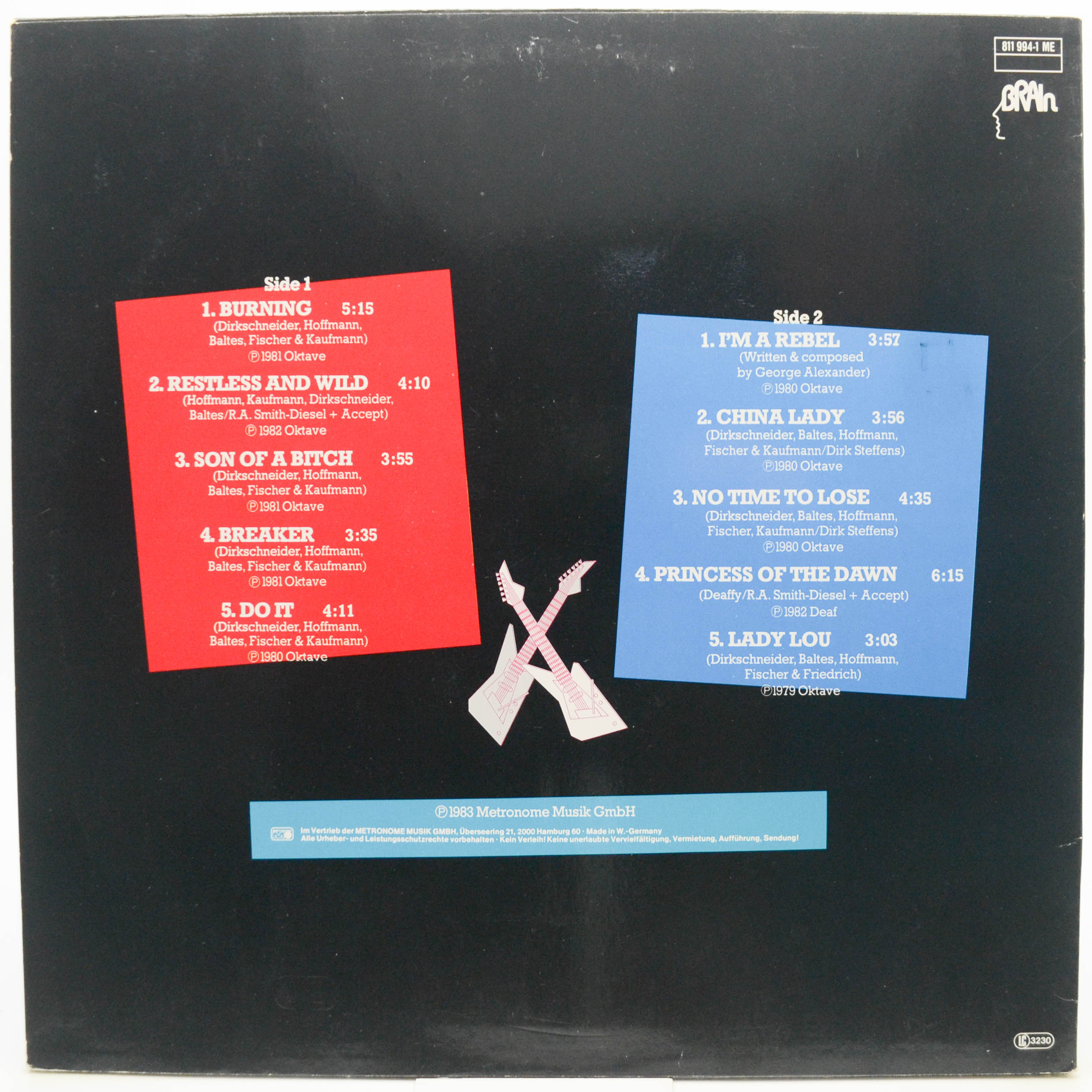 Accept — Best Of Accept, 1983