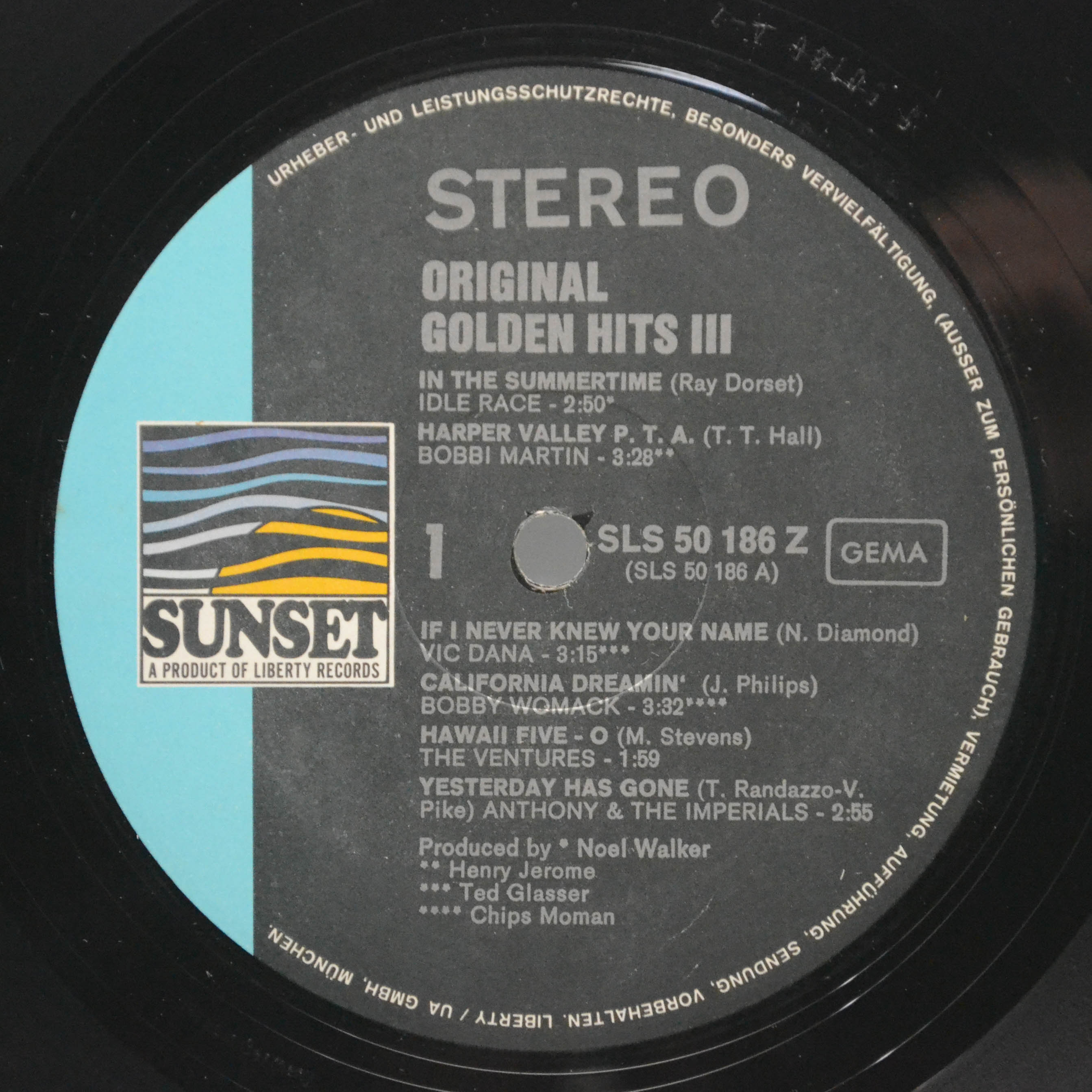 Various — Original Golden Hits 3,