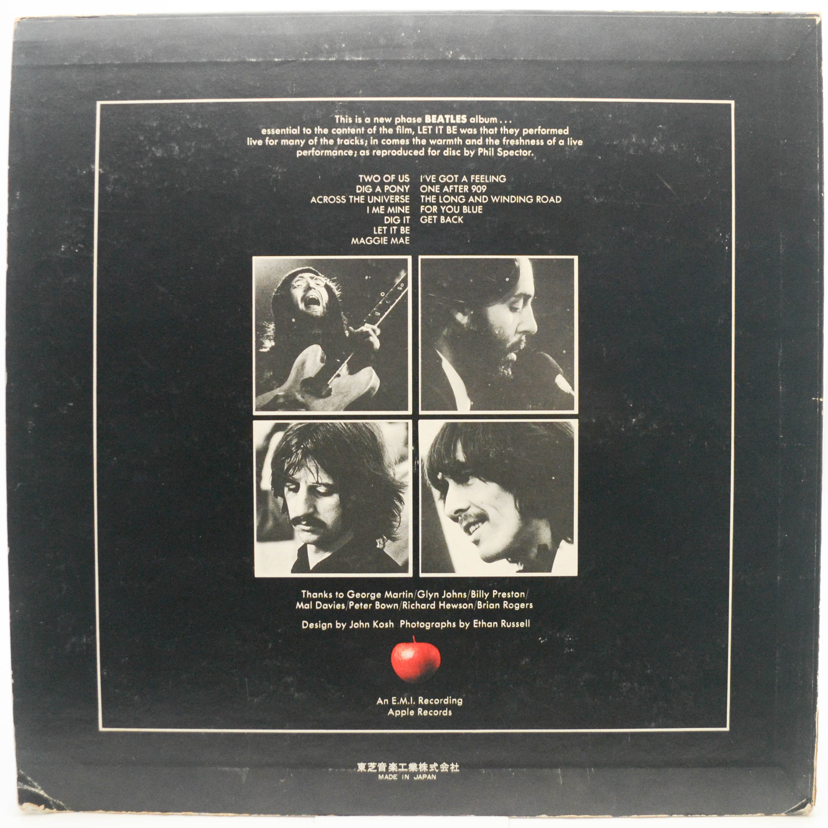 Beatles — Let It Be, 1970