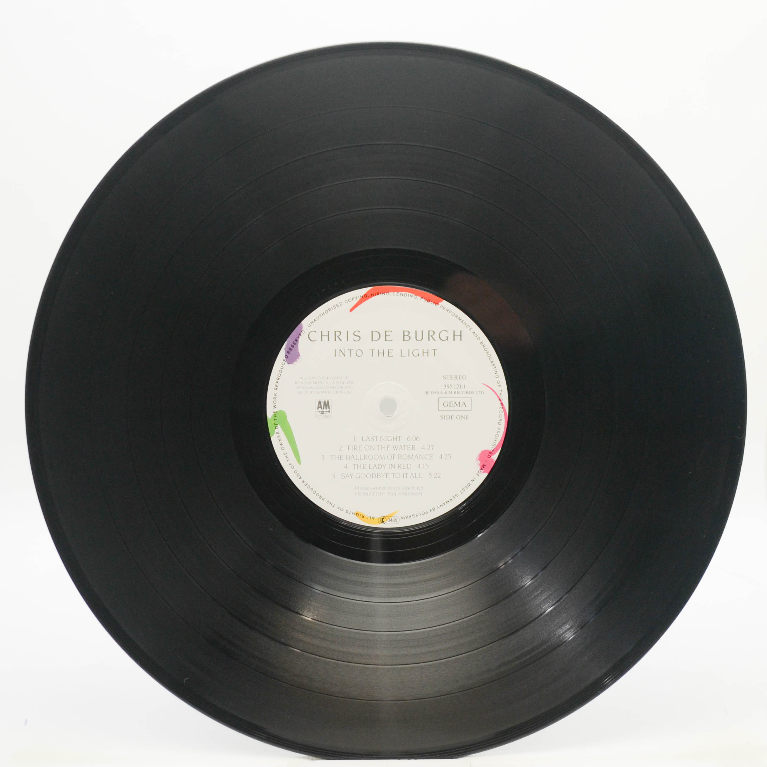 Chris de Burgh — Into The Light, 1986